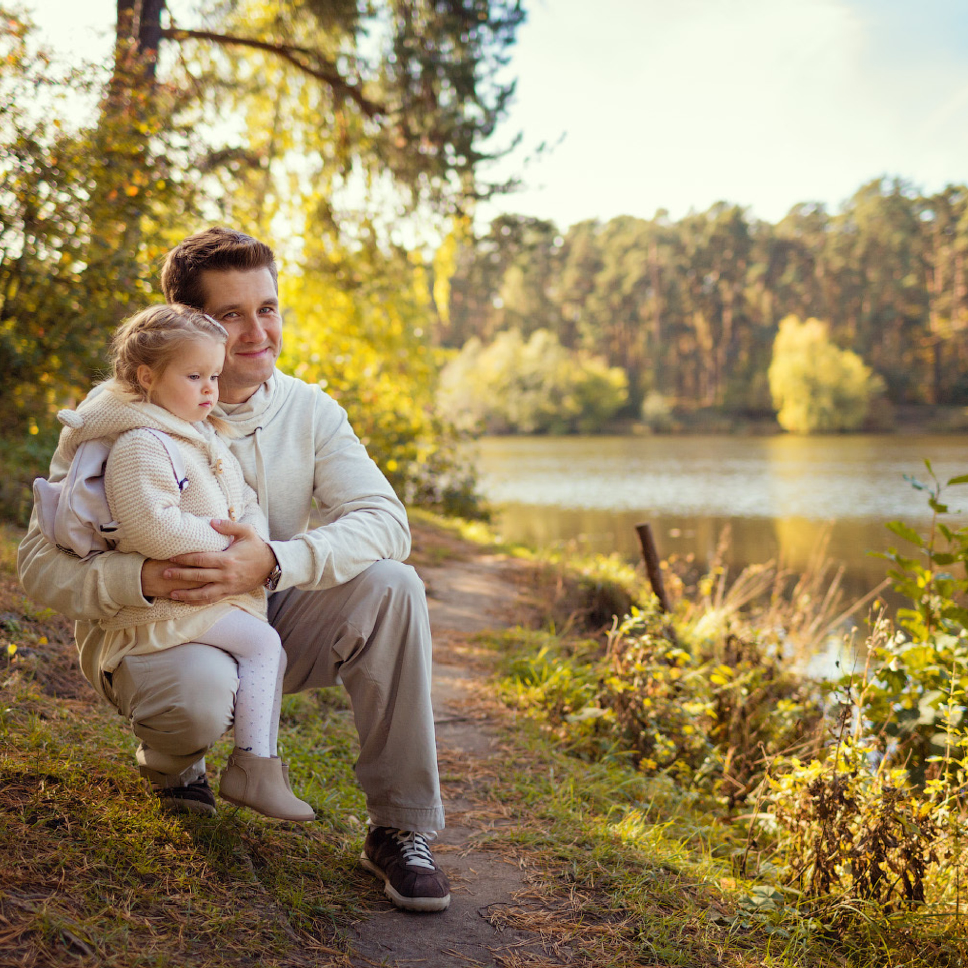 Осенняя фотосессия в Серебряном Бору. Фотограф в Москве Татьяна Байкова