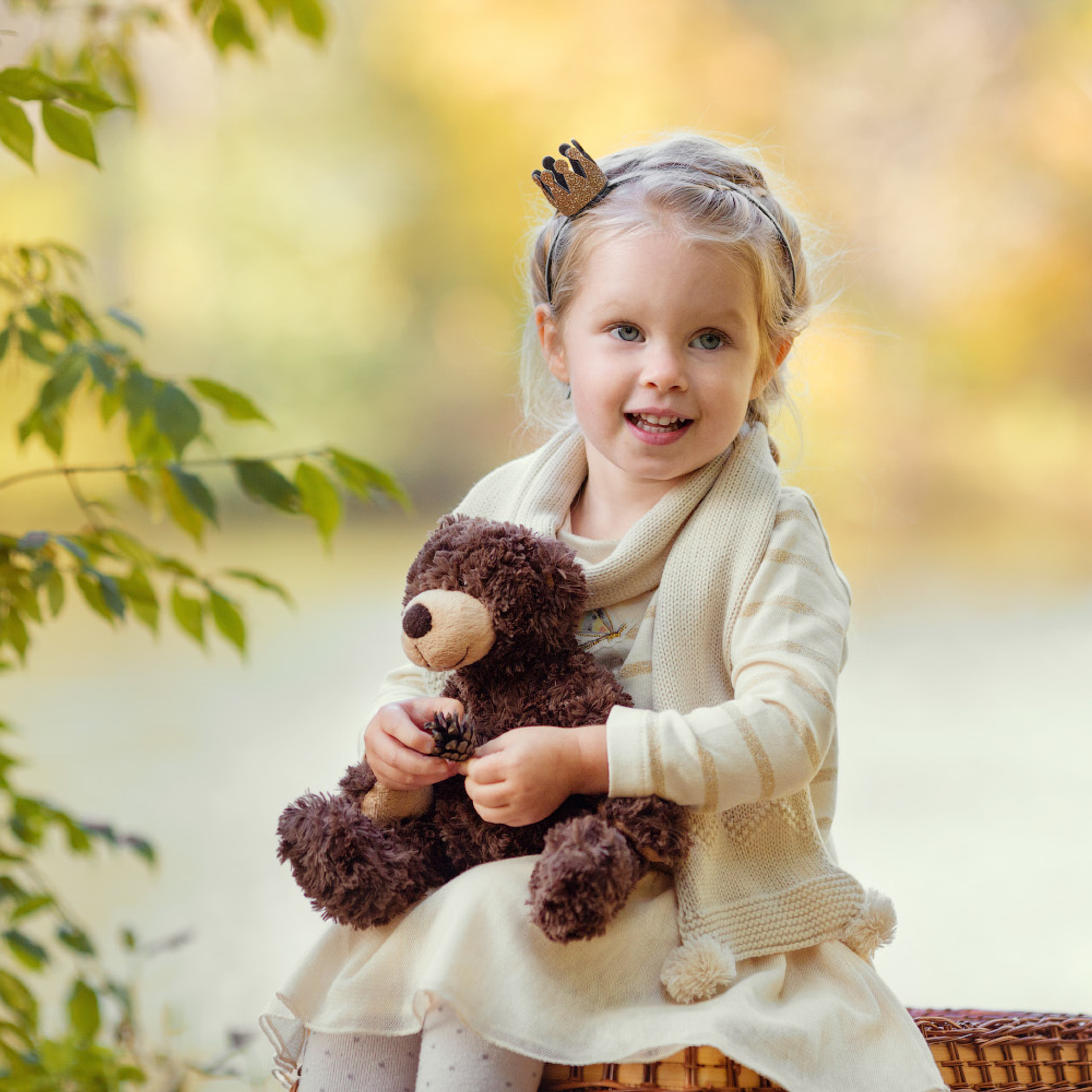 Осенняя фотосессия в Серебряном Бору. Фотограф в Москве Татьяна Байкова