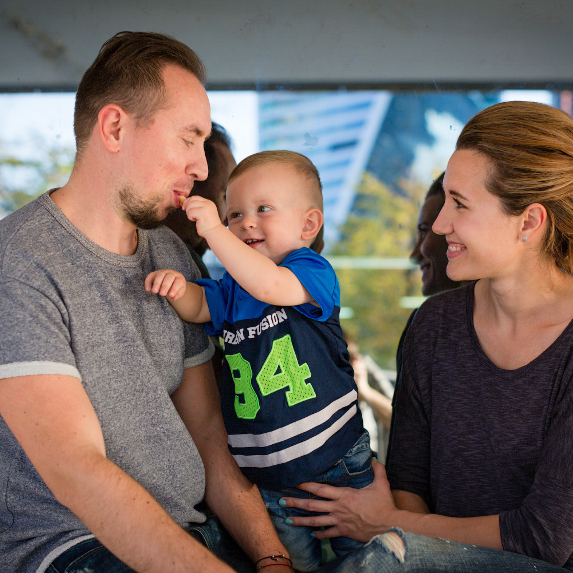Семейная фотосессия в городе. Фотограф в Москве Татьяна Байкова