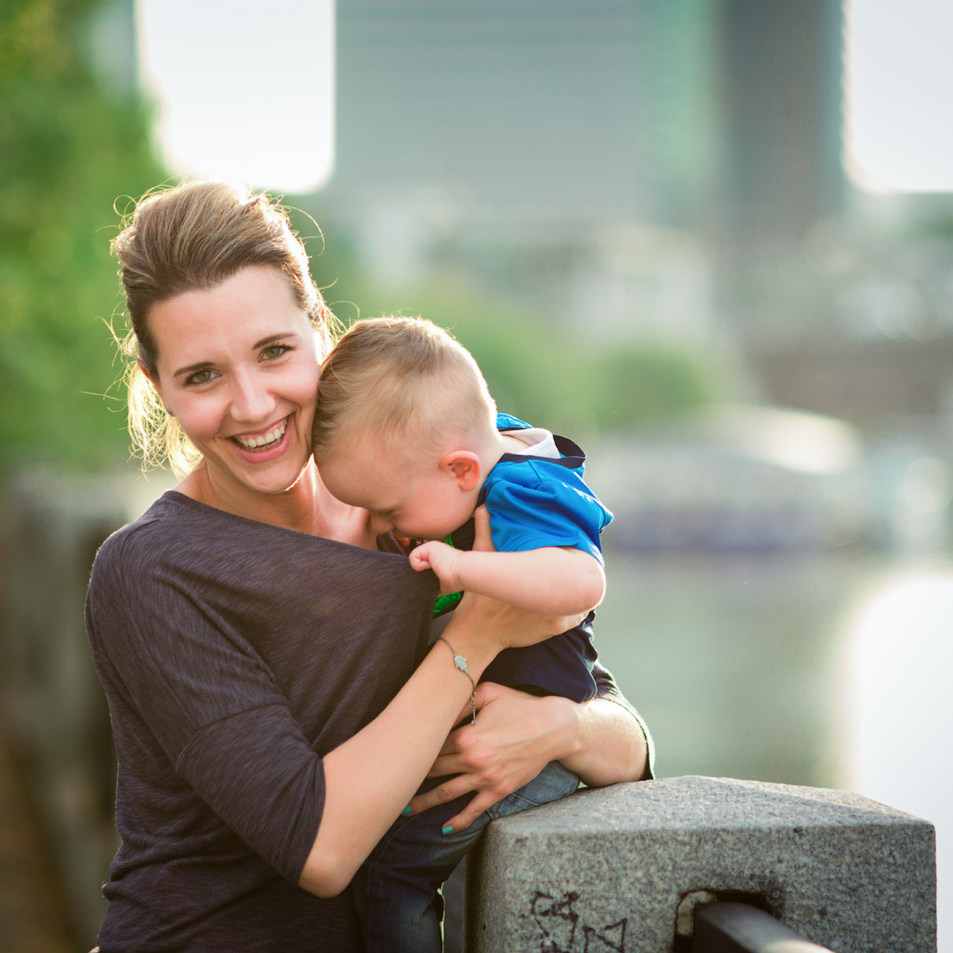 Семейная фотосессия в городе. Фотограф в Москве Татьяна Байкова
