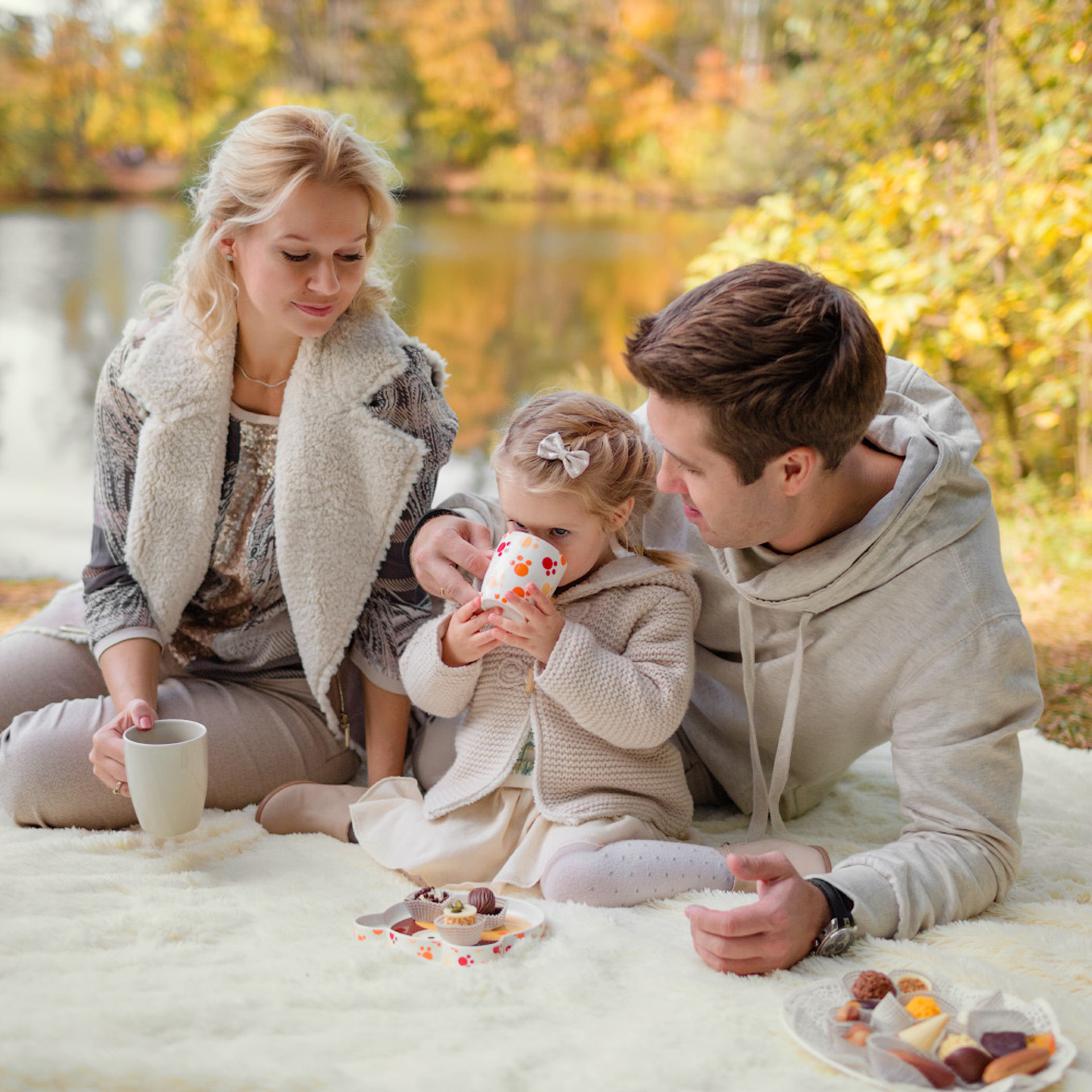 Осенняя фотосессия в Серебряном Бору. Фотограф в Москве Татьяна Байкова