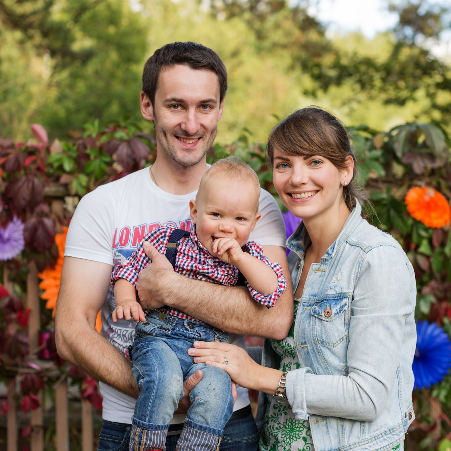 Фотосессия на первый день рождения Кирюши. Фотограф в Москве Татьяна Байкова