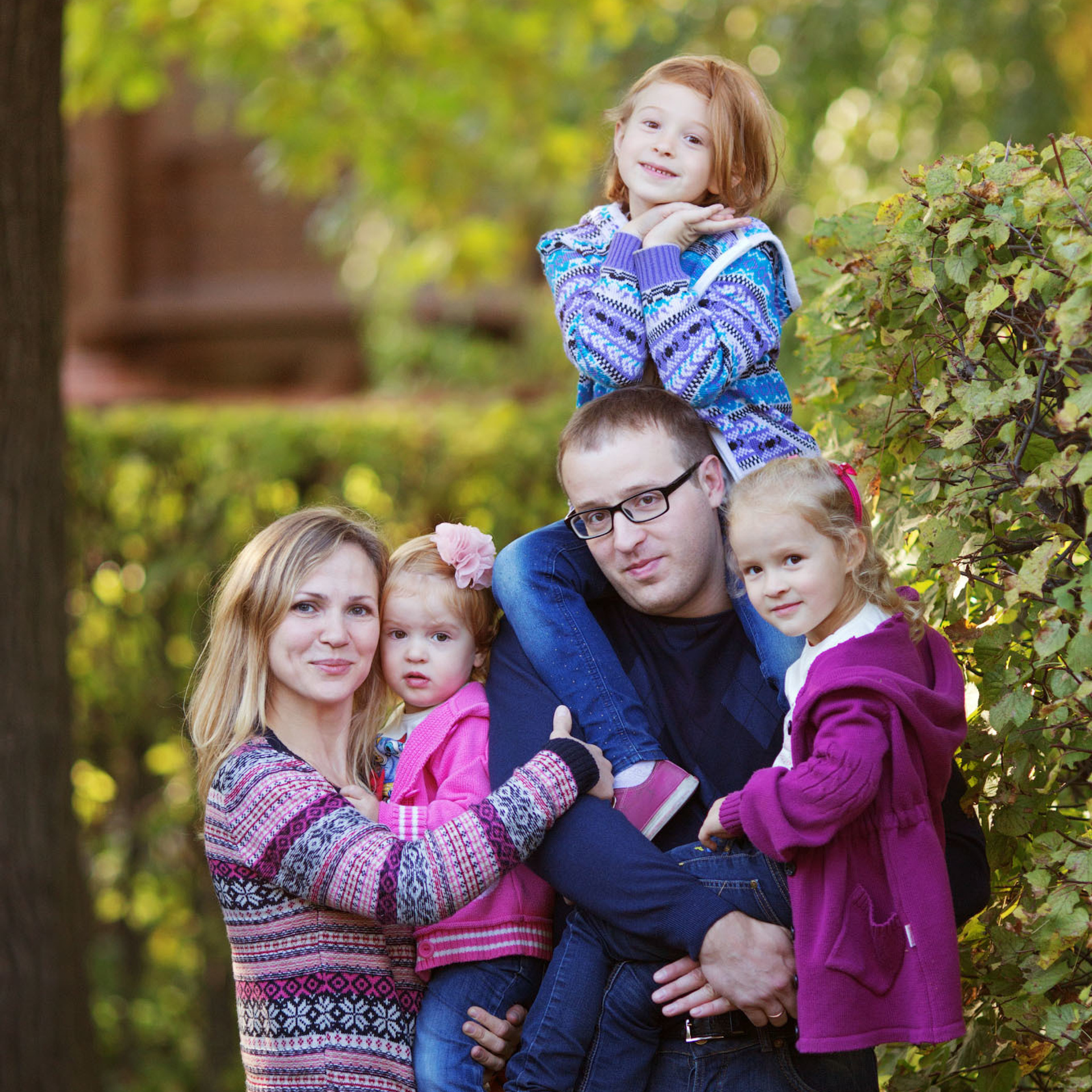 Семейная фотосессия в Кусково. Фотограф в Москве Татьяна Байкова