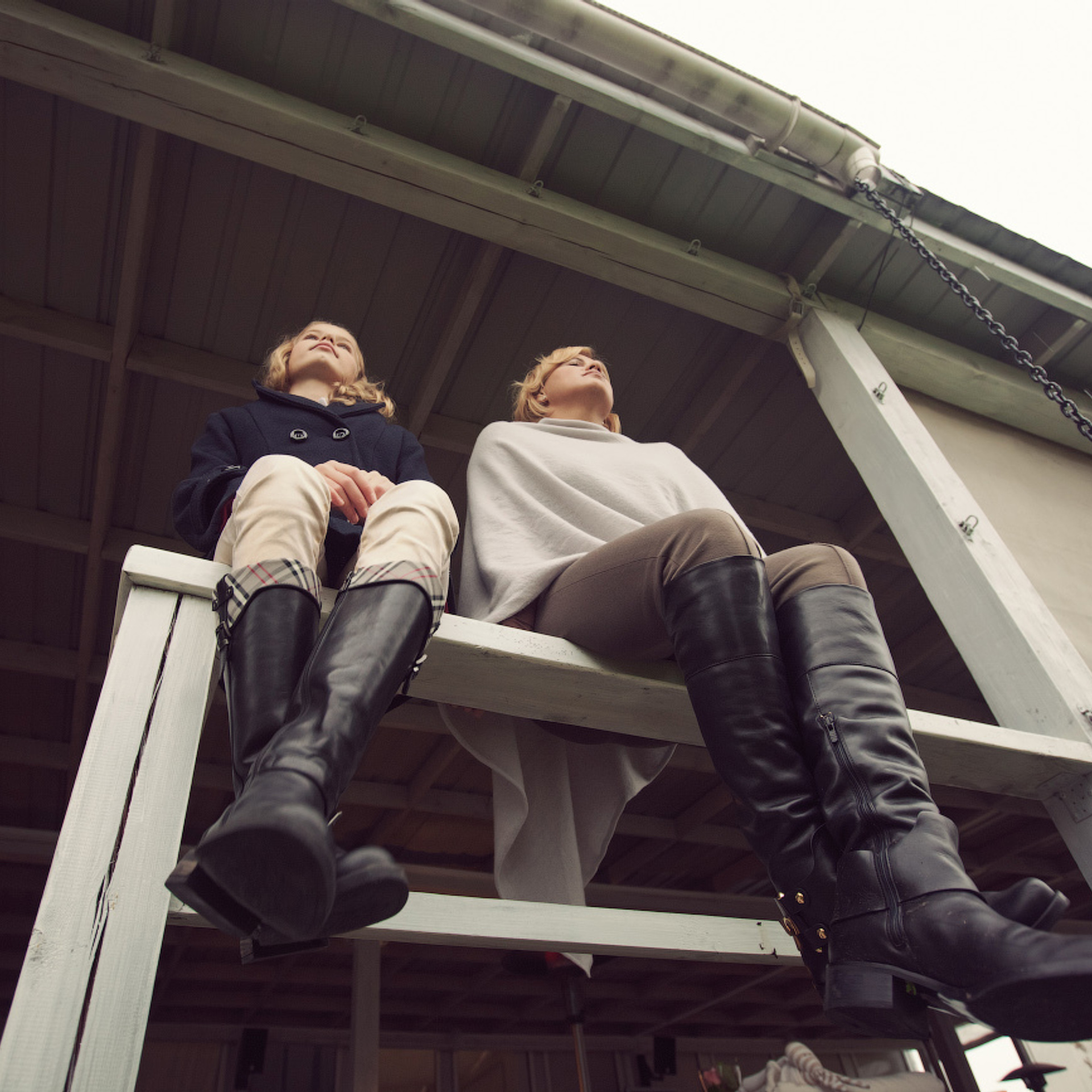 Семейная фотосессия в яхт-клубе Галс. Фотограф в Москве Татьяна Байкова