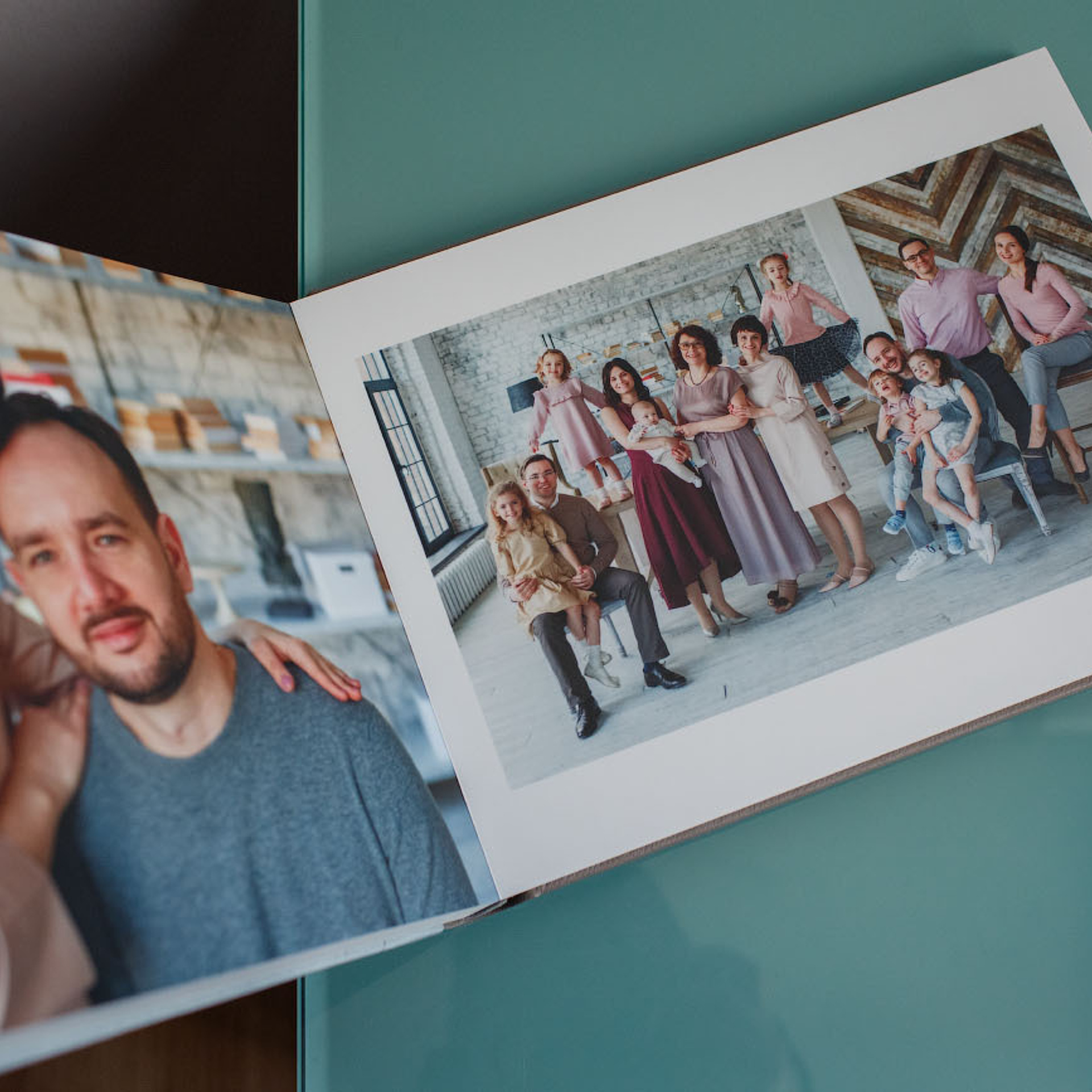 Фотокнига для большой семьи. Фотограф в Москве Татьяна Байкова