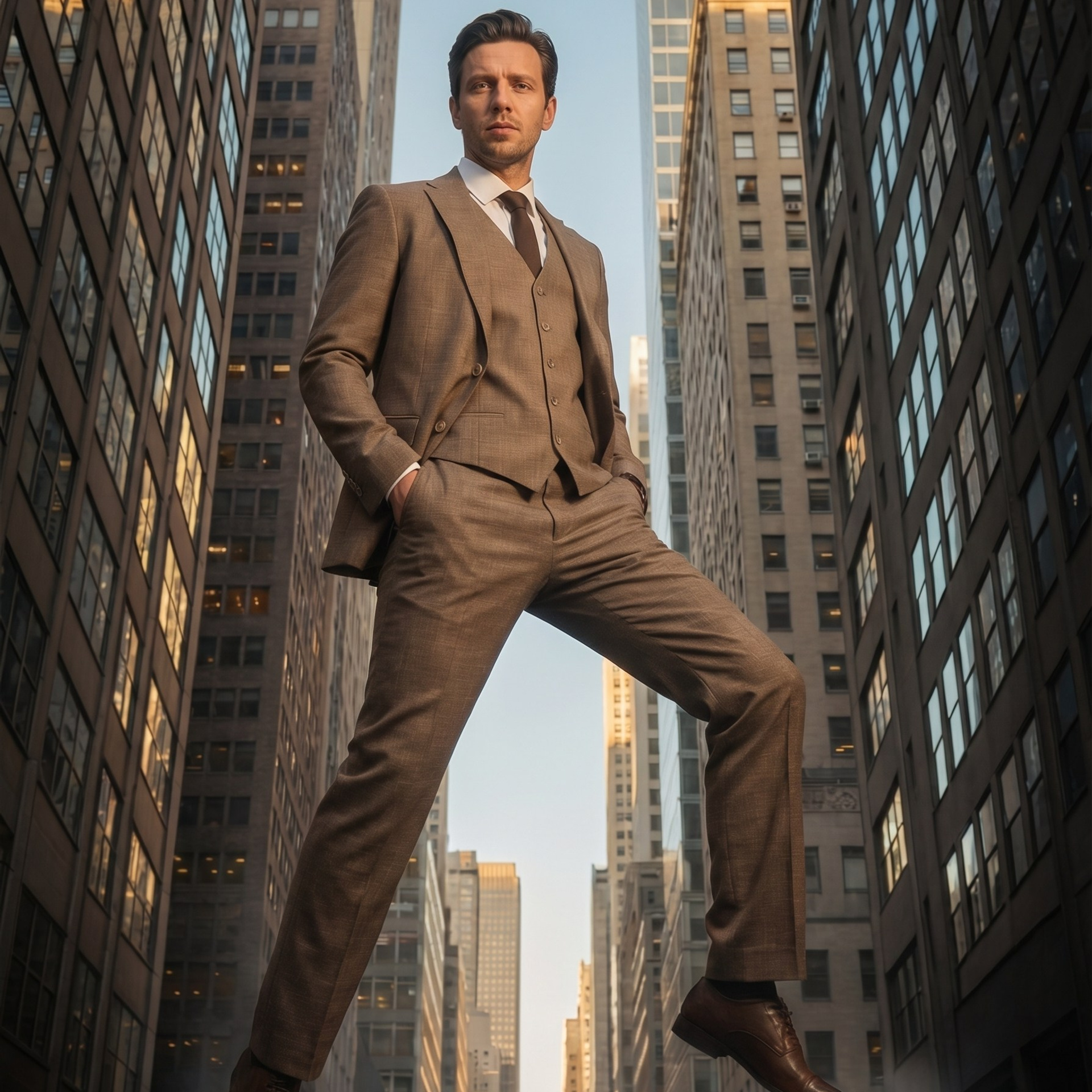 Нейрофотосессия для салона мужских костюмов PATRIKMAN