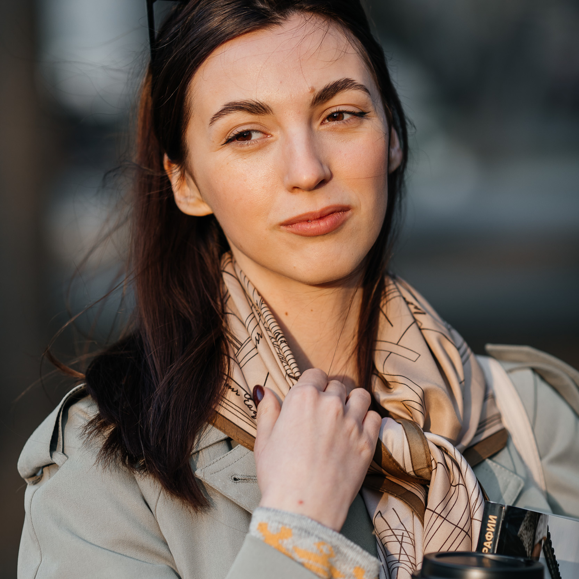 Екатерина, весна в парке