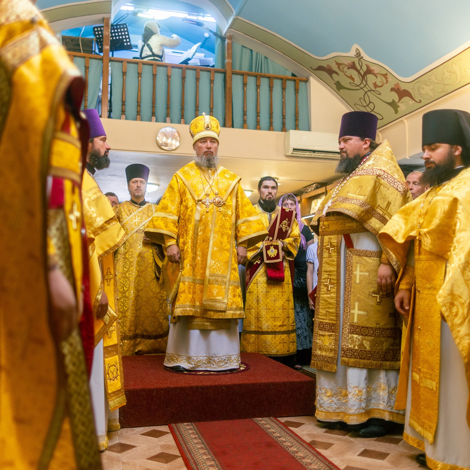 Митрополит Василий. 10 лет Храму Святителя Спиридона Тримифунтского.