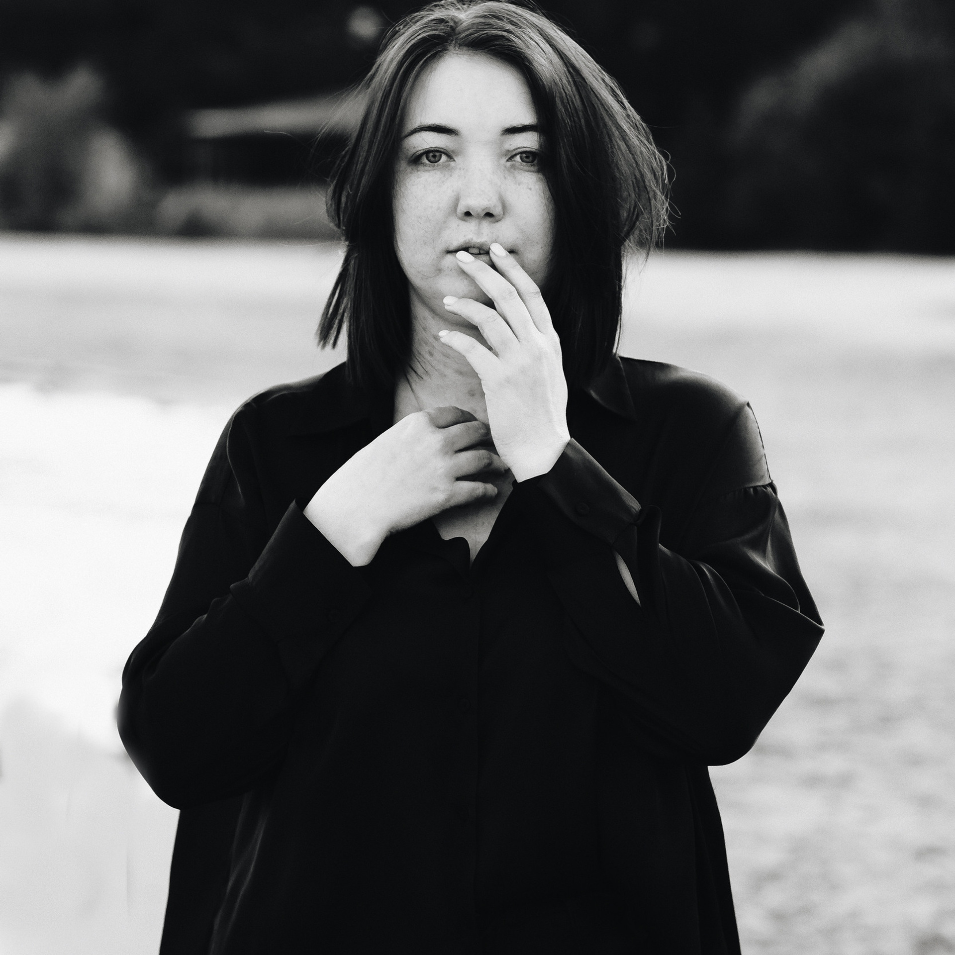 Наташа на&nbsp;пляже