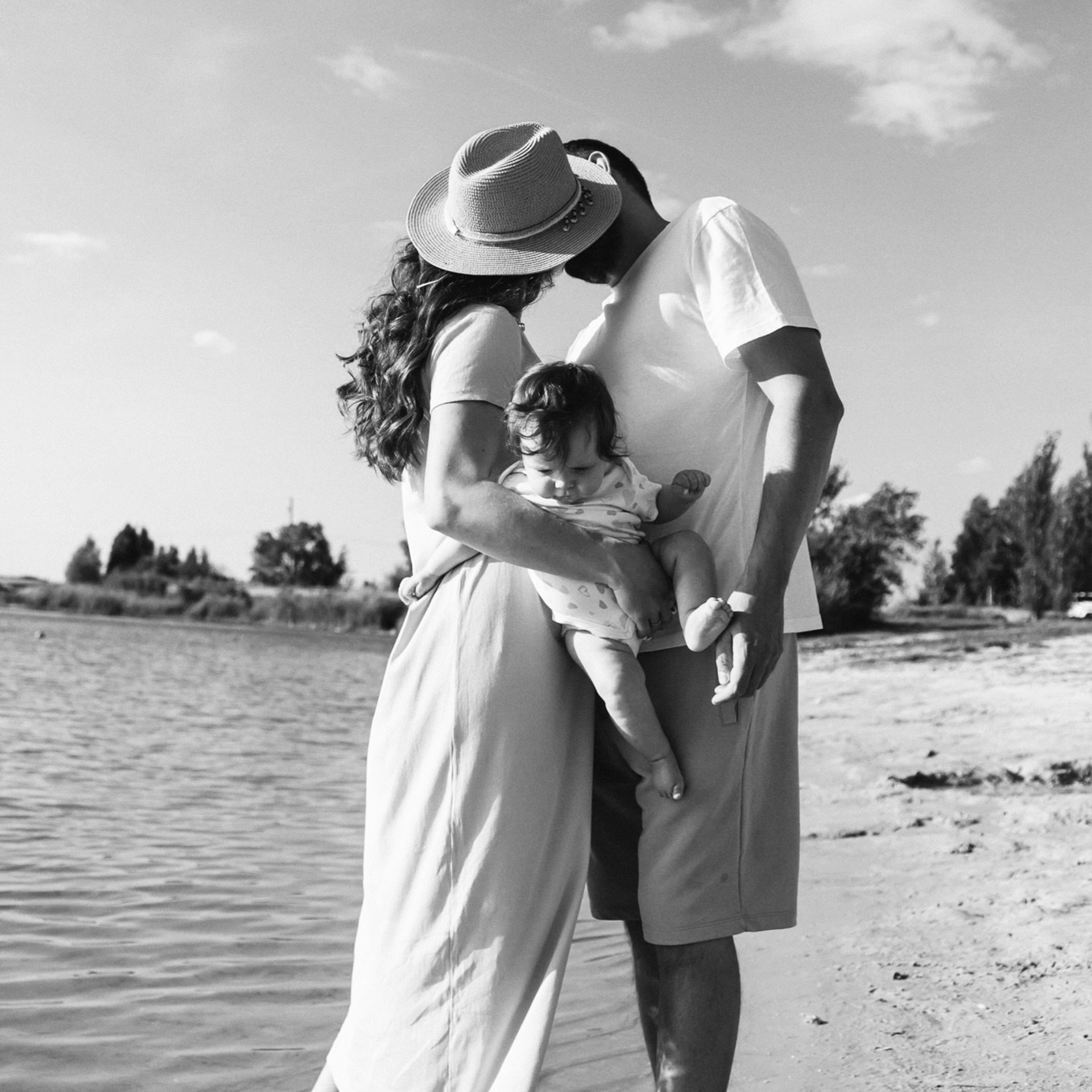 Андрей + Настя и малышка Алиса