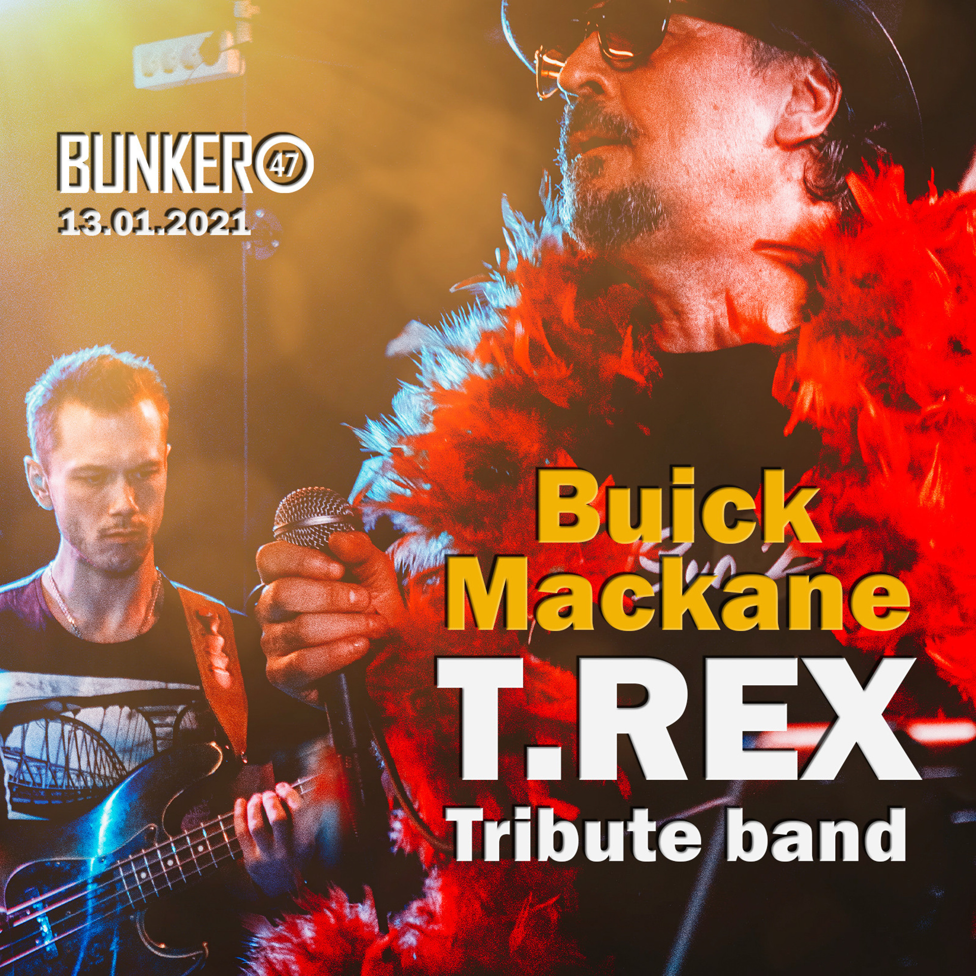 B47 — 199 — T.Rex tribute band — Buick Mackane — 2021.01.13