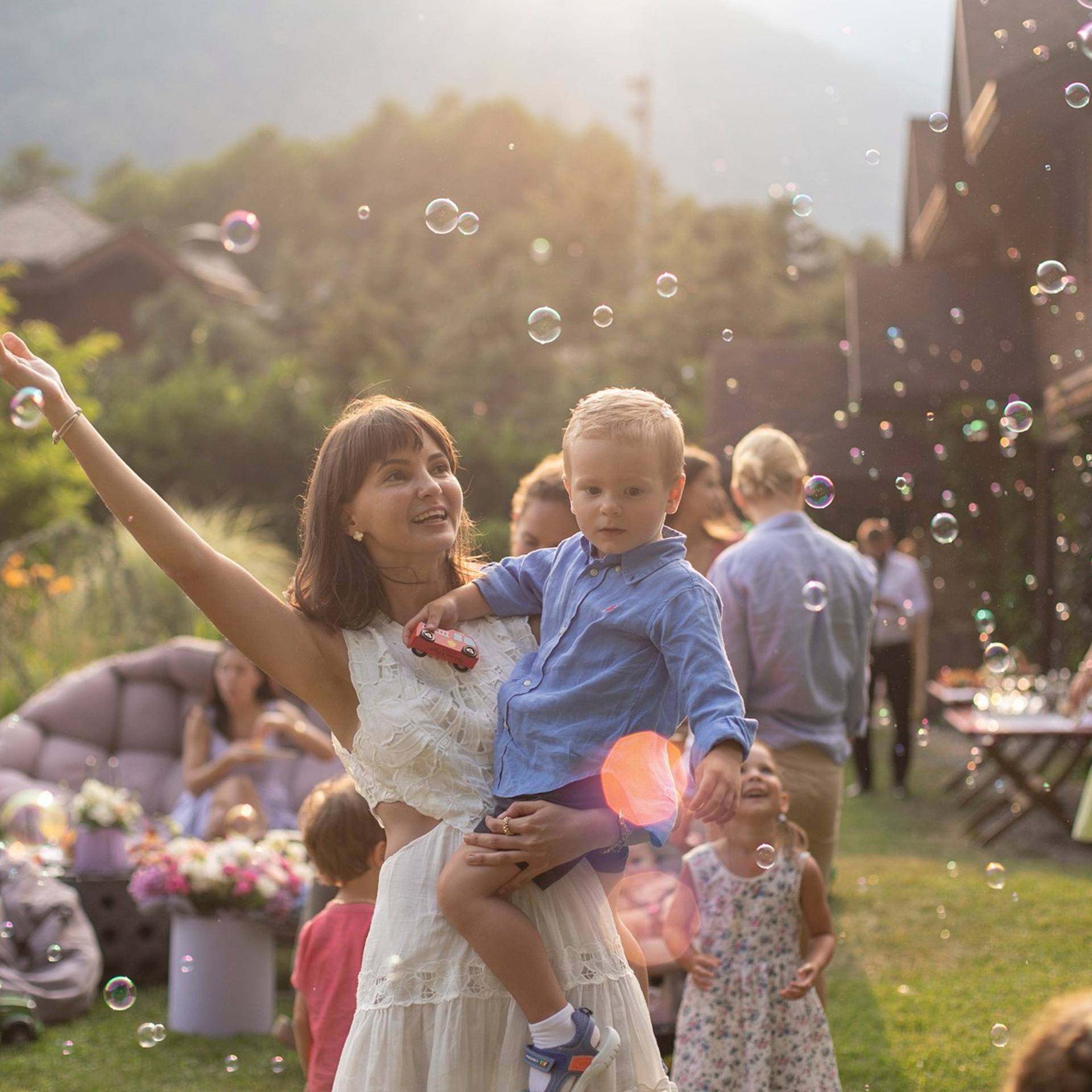 Вечеринка в честь 3-летия Льва.