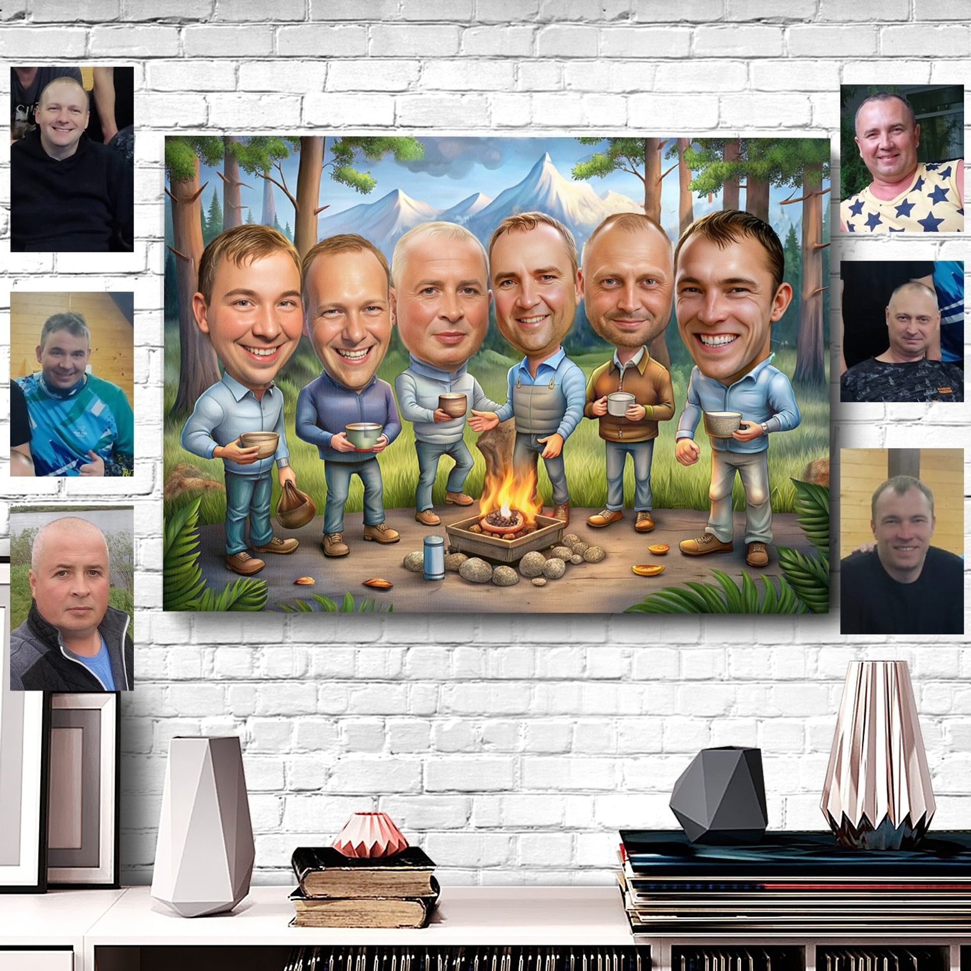 Шарж. Фотограф (графический дизайнер) Полонская Юлия