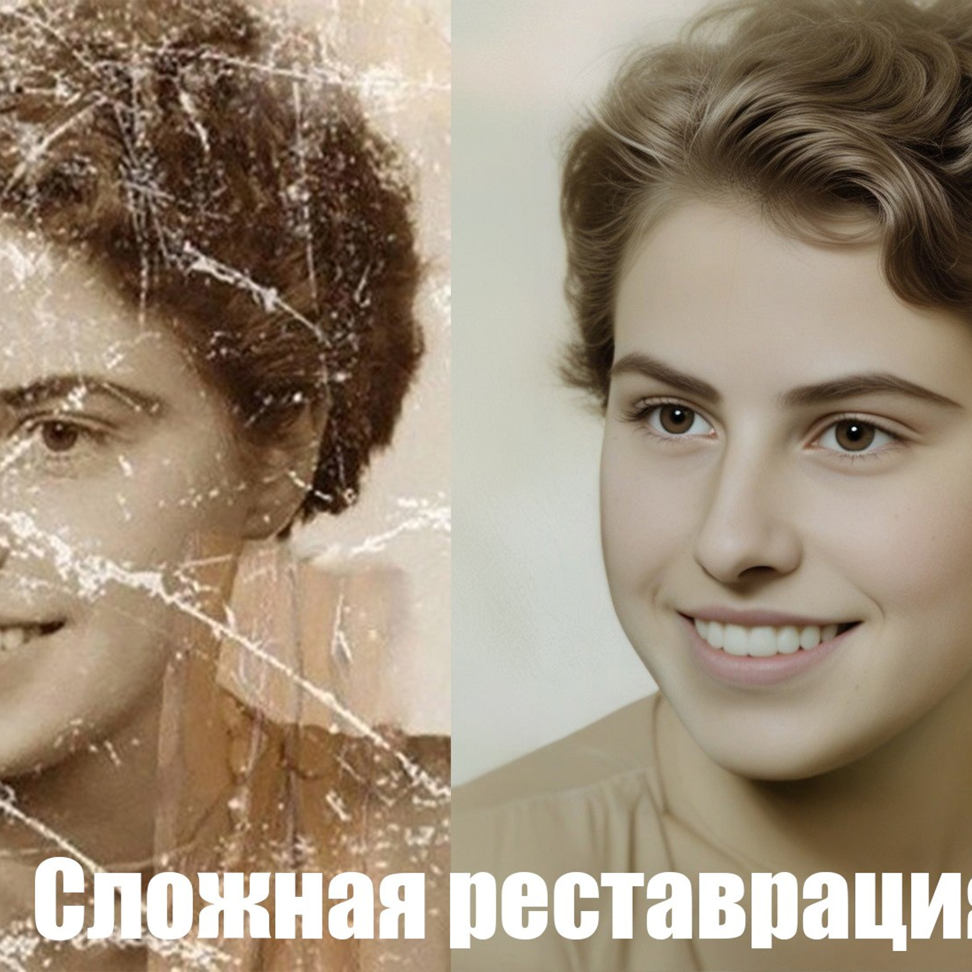 Реставрация фото. Фотограф (графический дизайнер) Полонская Юлия