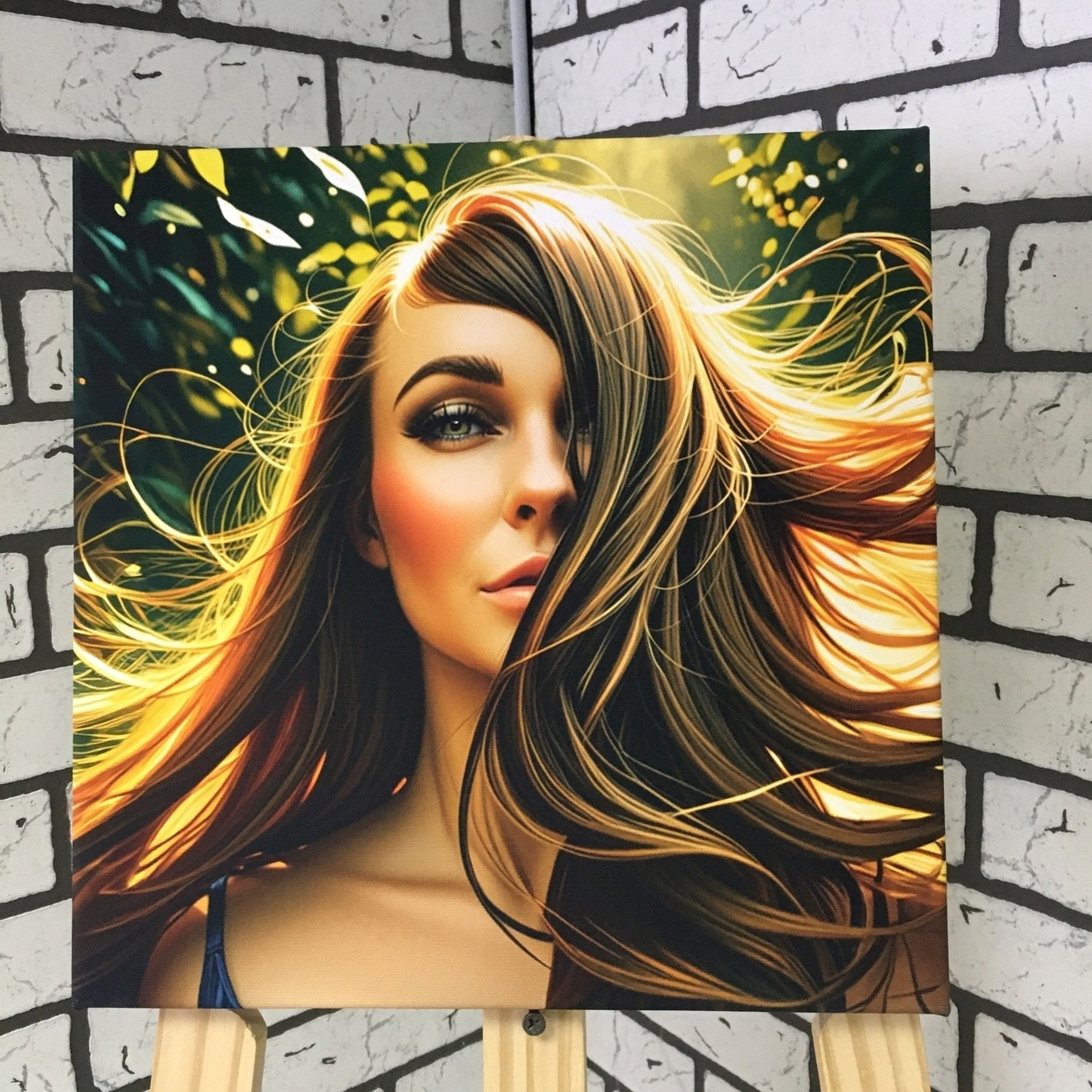 Арт портреты на холсте. Фотограф (графический дизайнер) Полонская Юлия