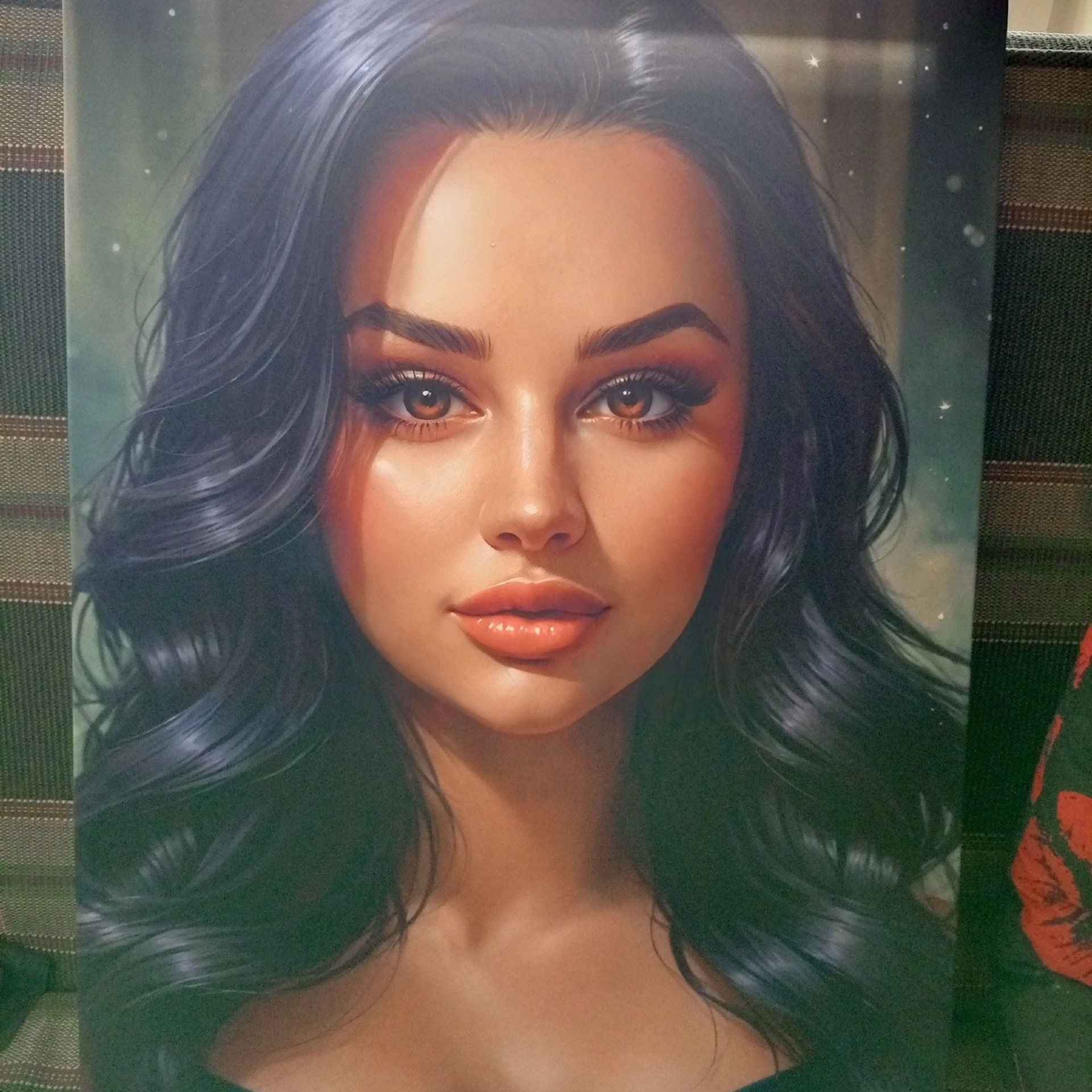 Арт портреты на холсте. Фотограф (графический дизайнер) Полонская Юлия