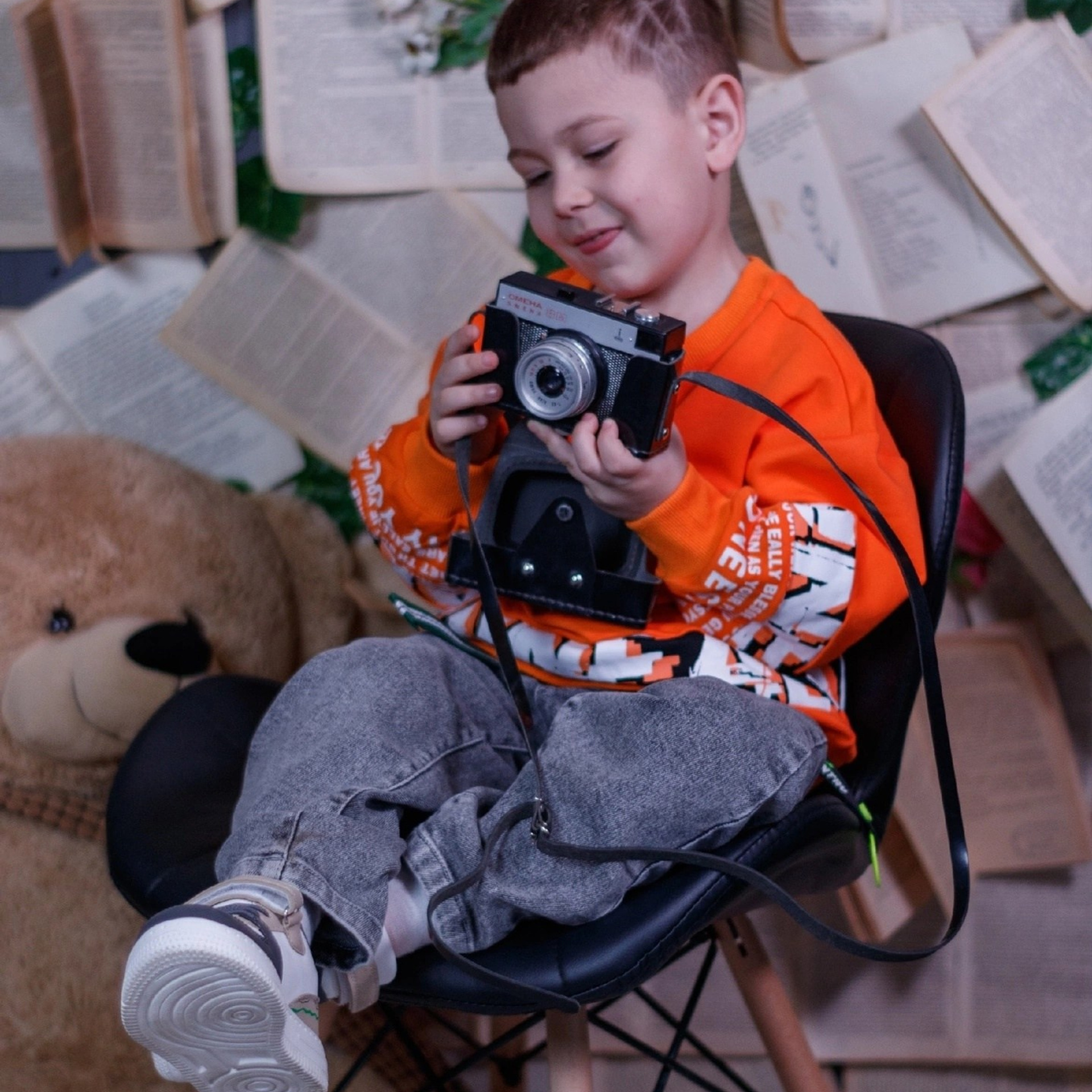 Детские съёмки. Фотограф (графический дизайнер) Полонская Юлия