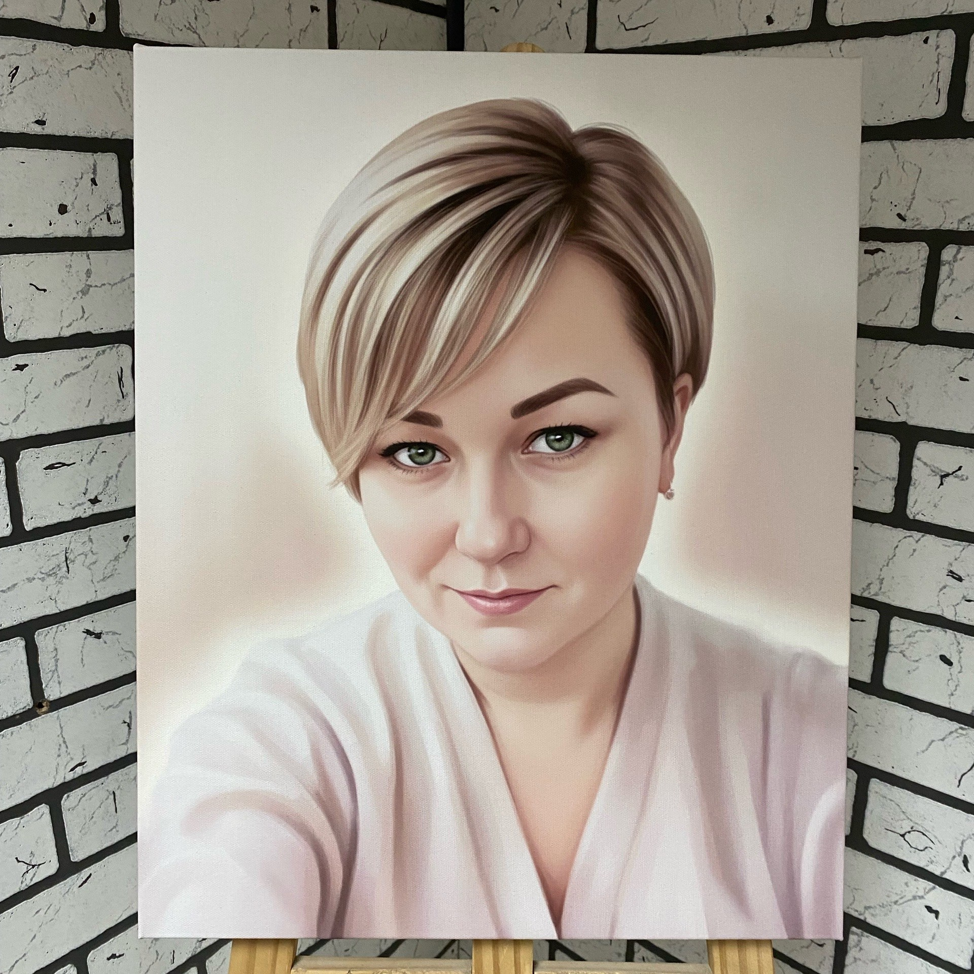 Арт портреты на холсте. Фотограф (графический дизайнер) Полонская Юлия
