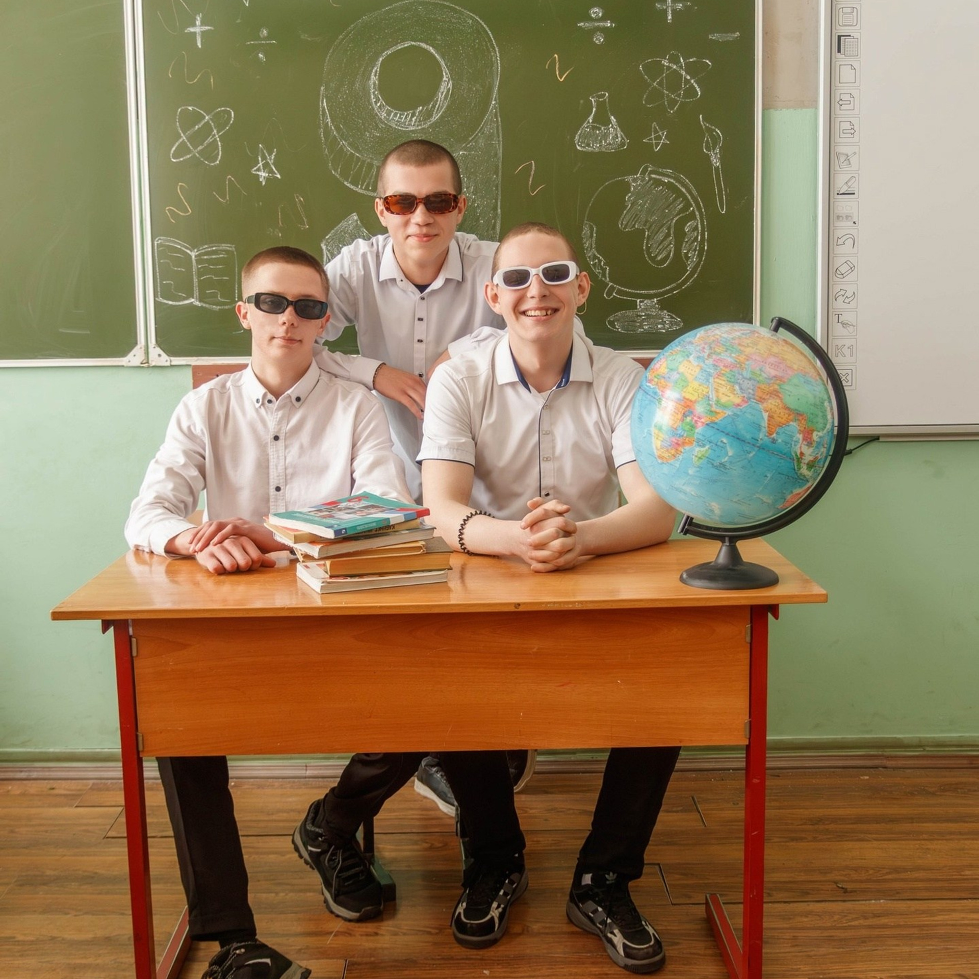 Школьные съёмки (д. сад). Фотограф (графический дизайнер) Полонская Юлия