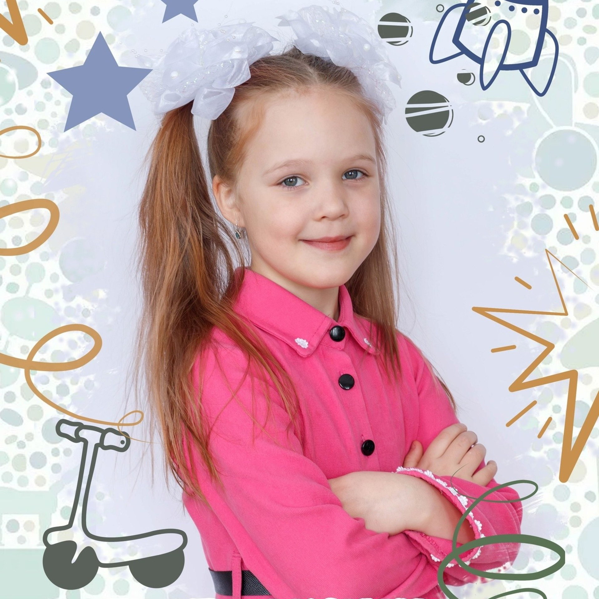 Школьные съёмки (д. сад). Фотограф (графический дизайнер) Полонская Юлия