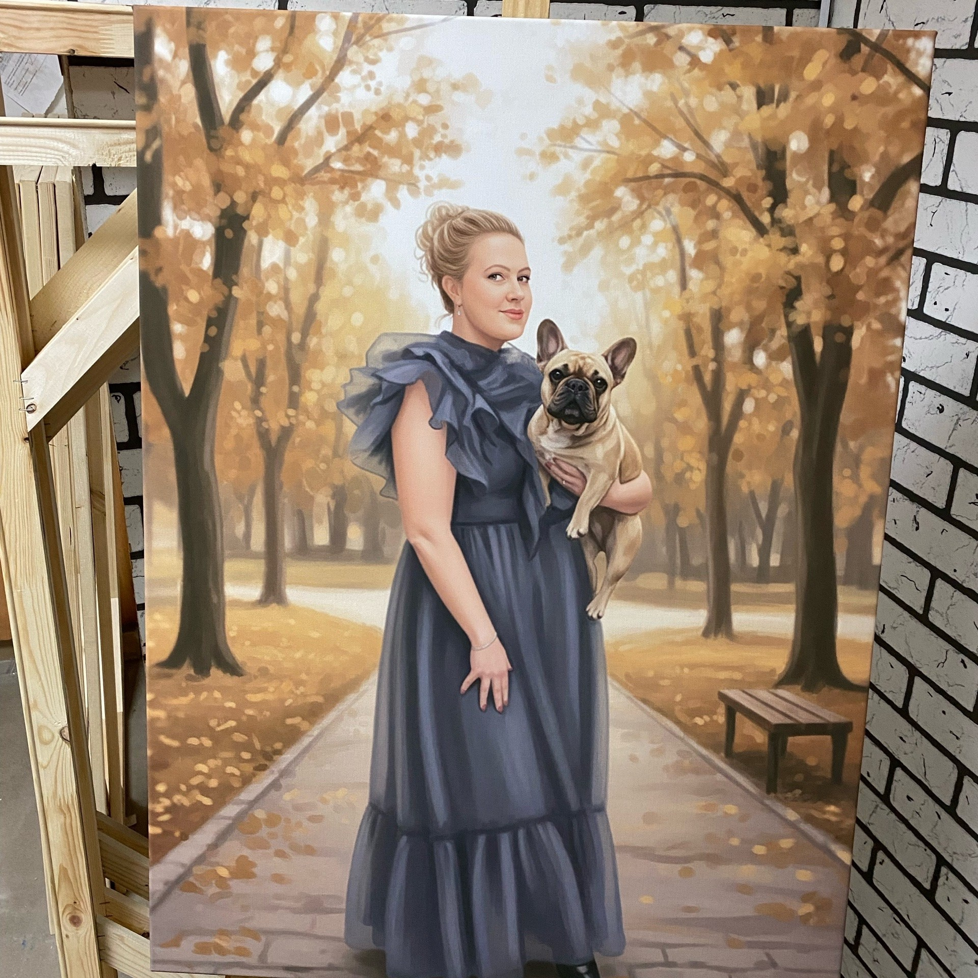 Арт портреты на холсте. Фотограф (графический дизайнер) Полонская Юлия