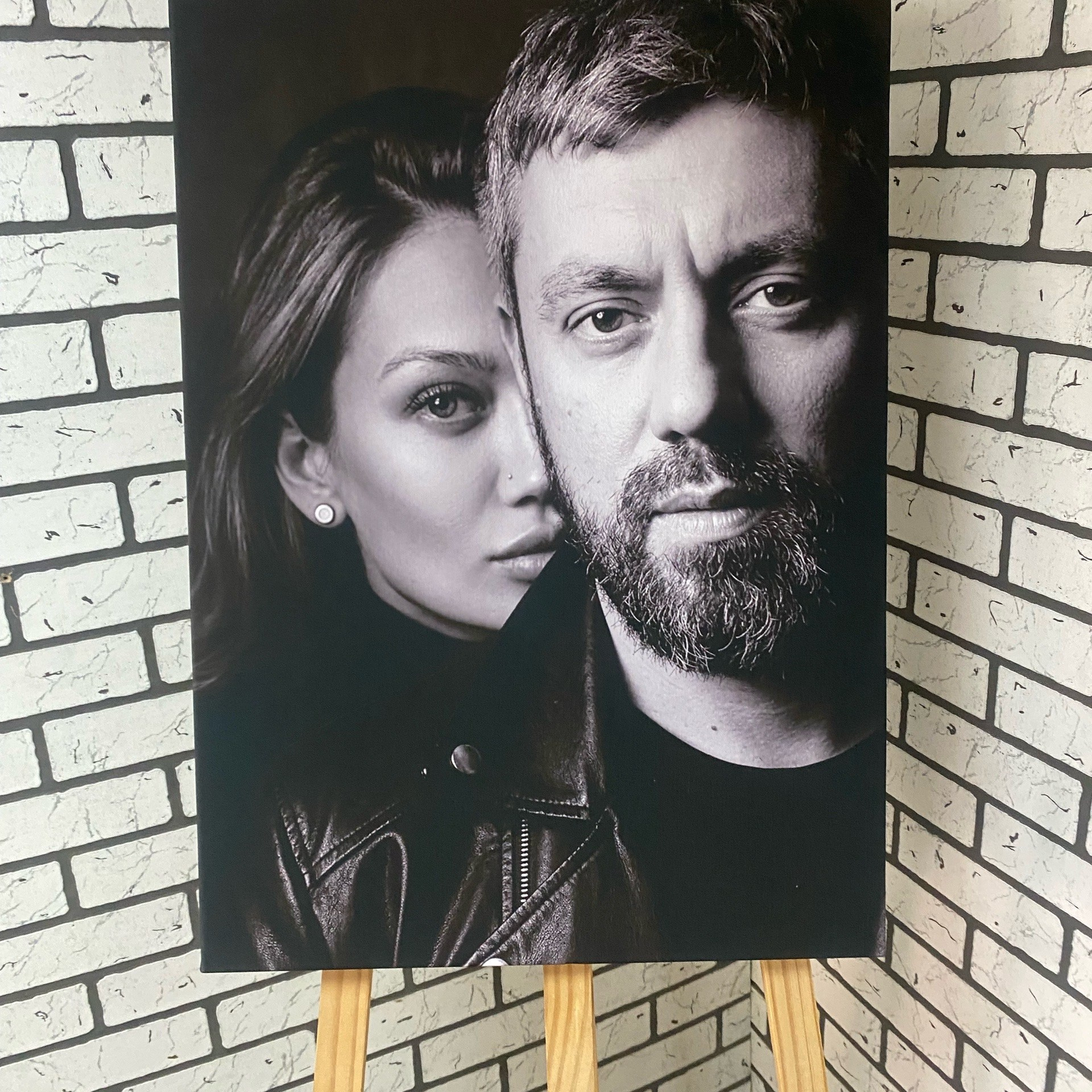 Нейрогенерация+печать на холсте. Фотограф (графический дизайнер) Полонская Юлия