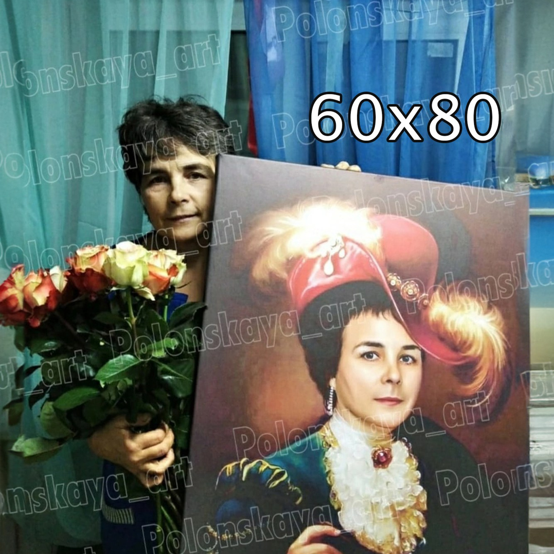 Размеры холстов. Фотограф (графический дизайнер) Полонская Юлия