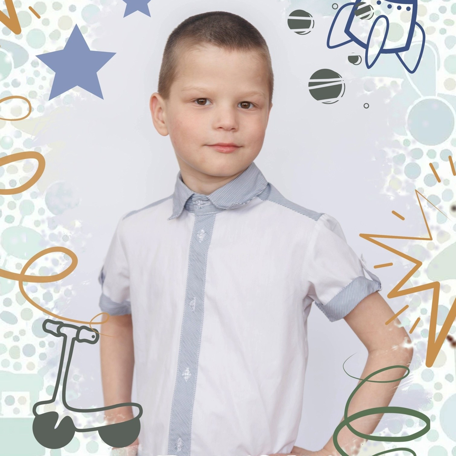 Школьные съёмки (д. сад). Фотограф (графический дизайнер) Полонская Юлия