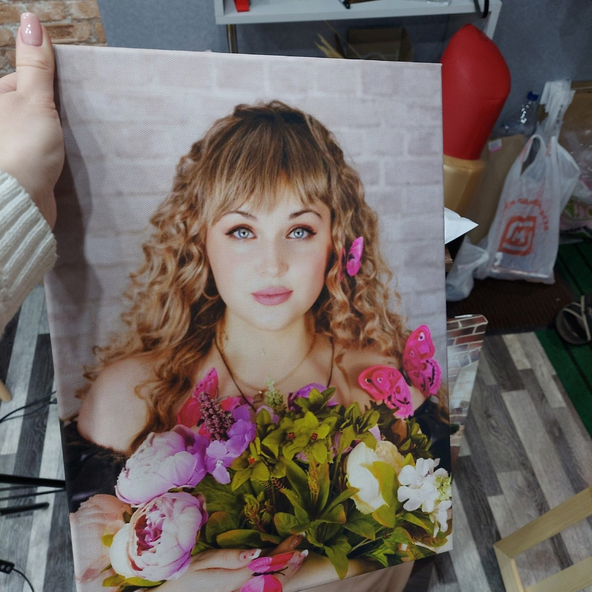 Печать на холсте. Фотограф (графический дизайнер) Полонская Юлия