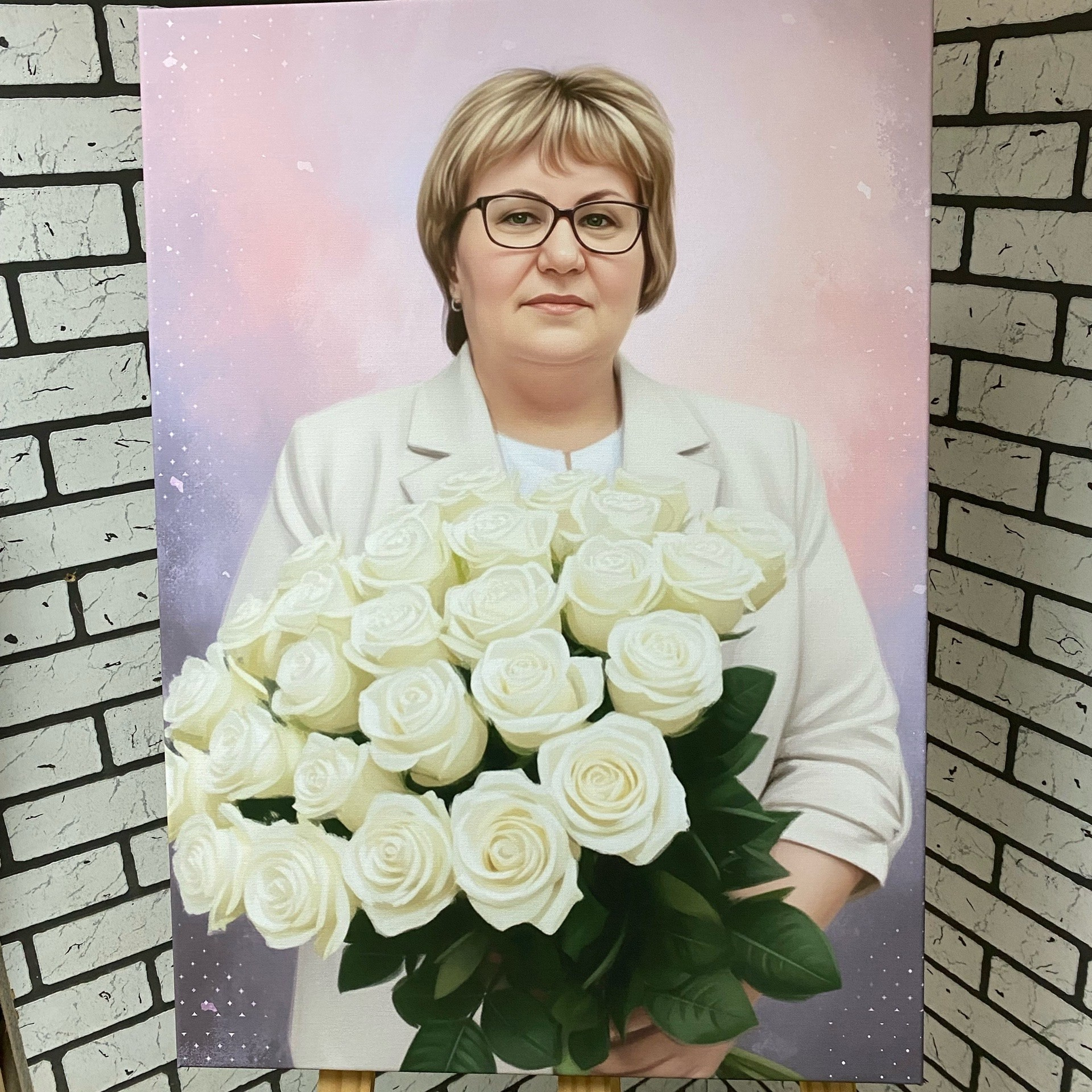 Арт портреты на холсте. Фотограф (графический дизайнер) Полонская Юлия