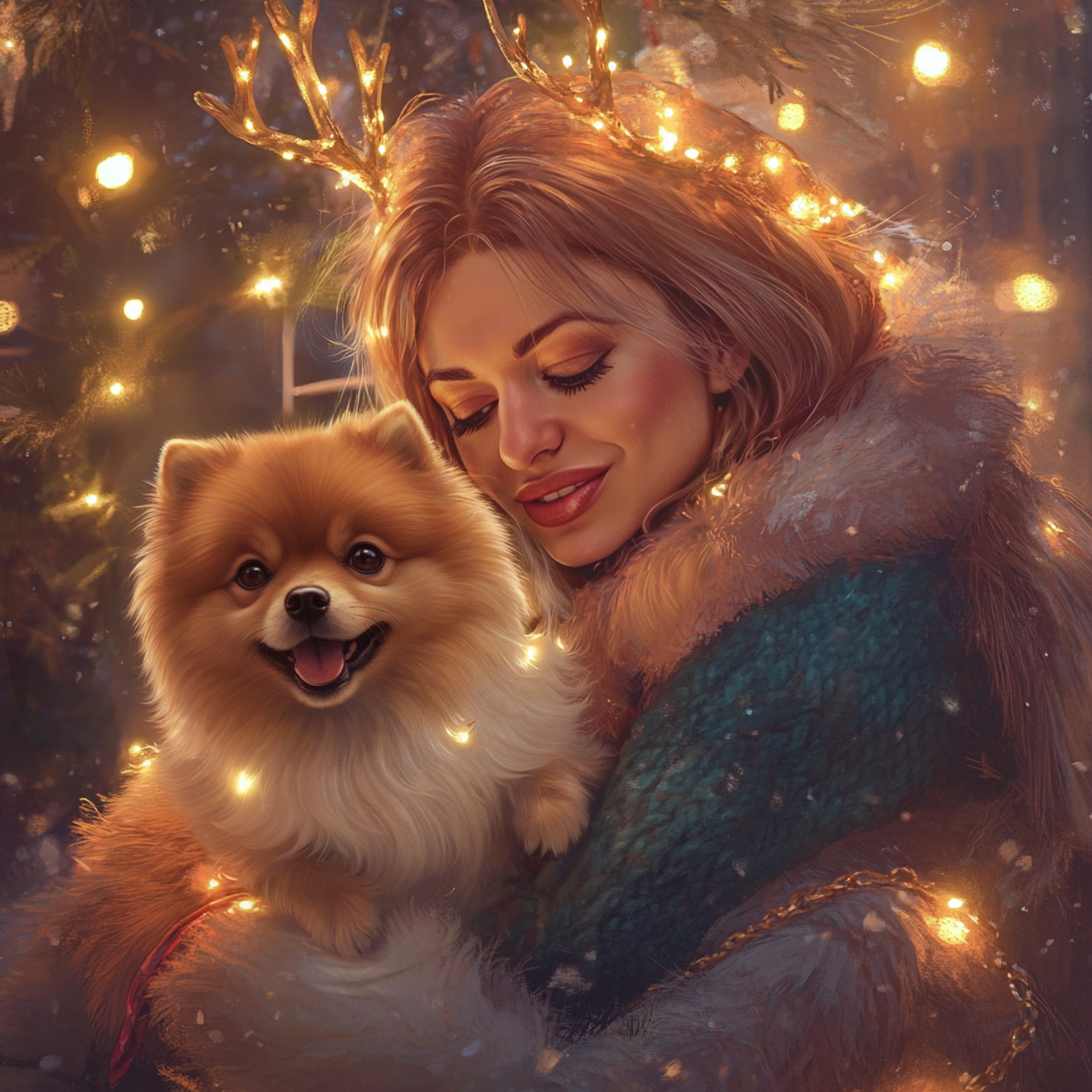 Арт портрет в электронном виде (Нейроарт). Фотограф (графический дизайнер) Полонская Юлия