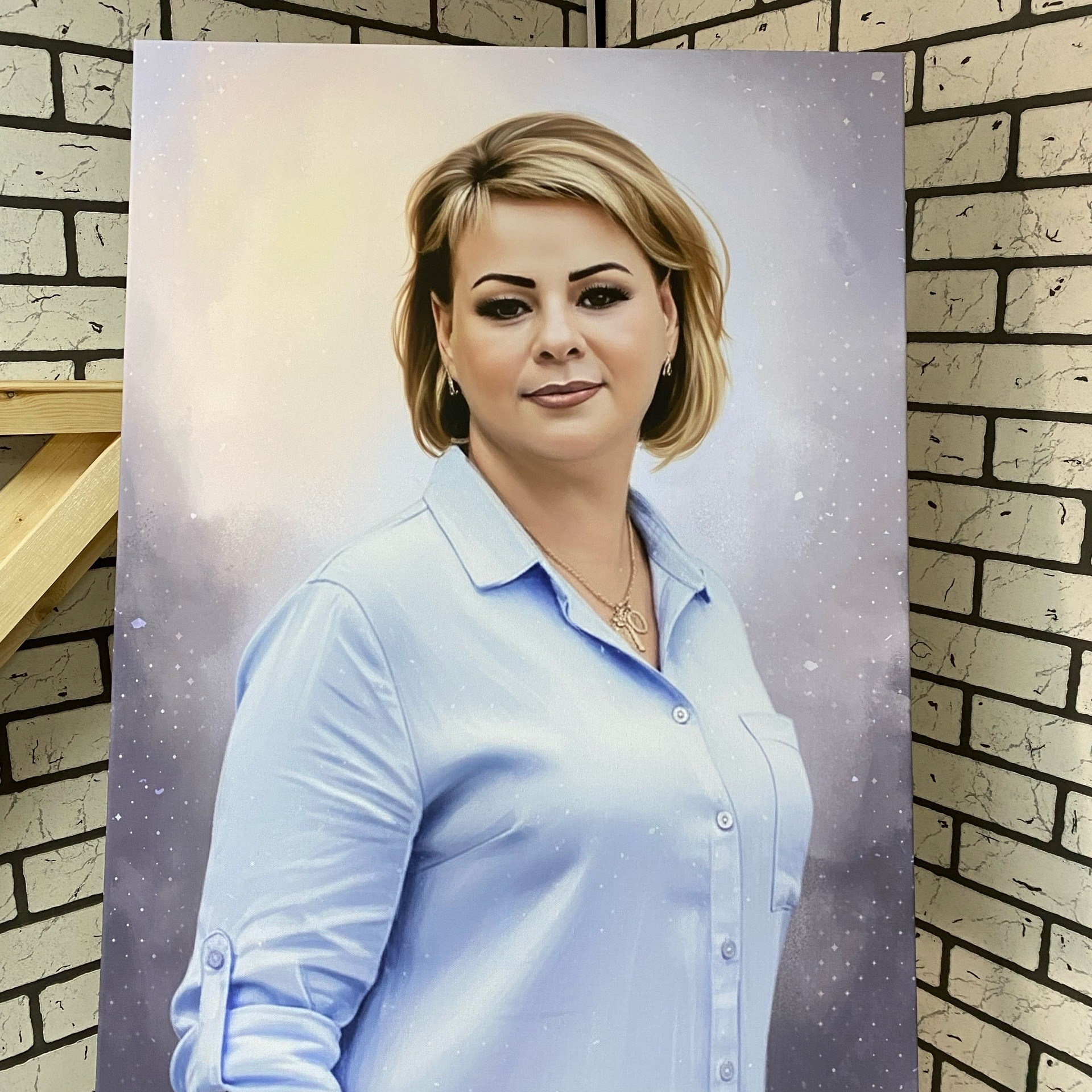 Арт портреты на холсте. Фотограф (графический дизайнер) Полонская Юлия