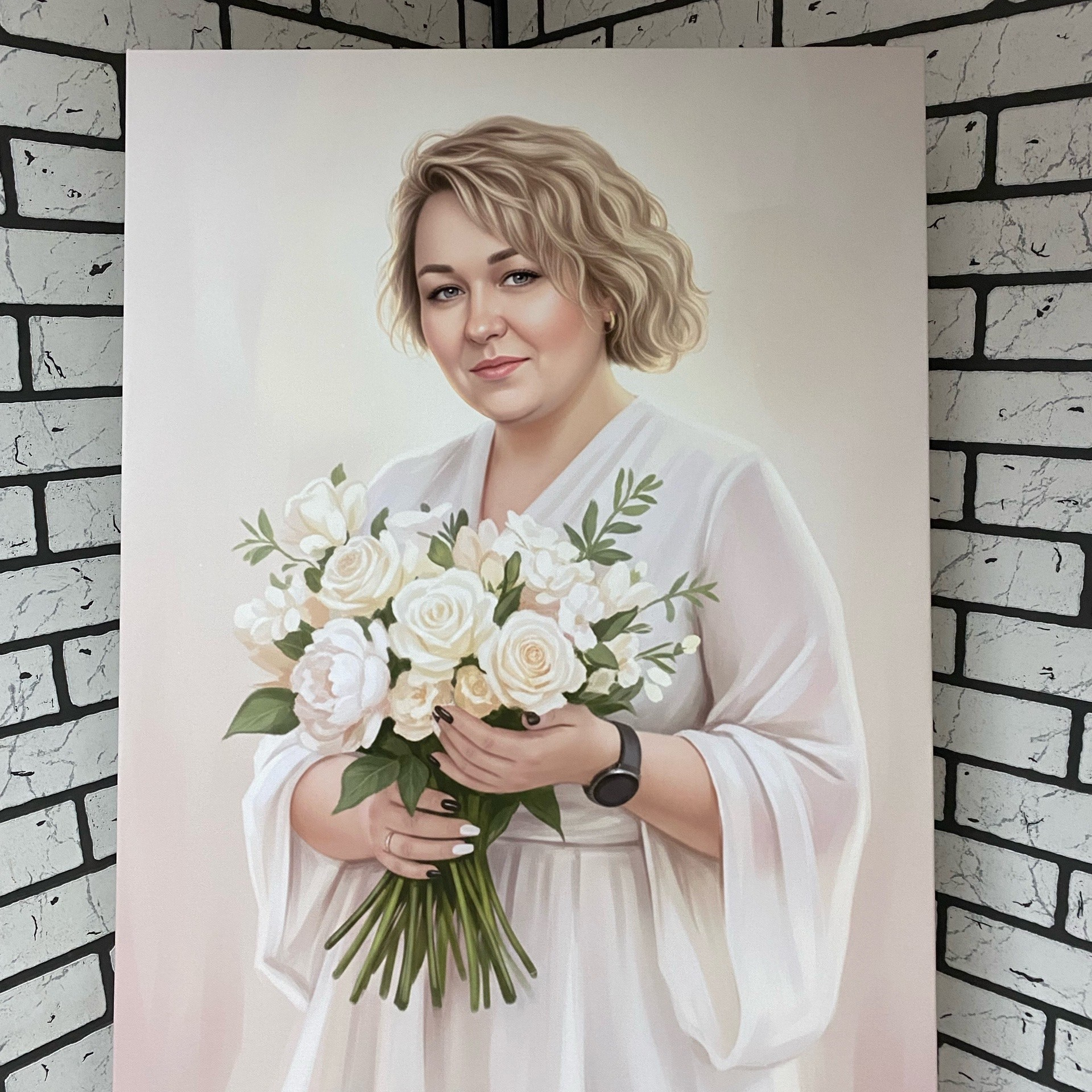 Арт портреты на холсте. Фотограф (графический дизайнер) Полонская Юлия