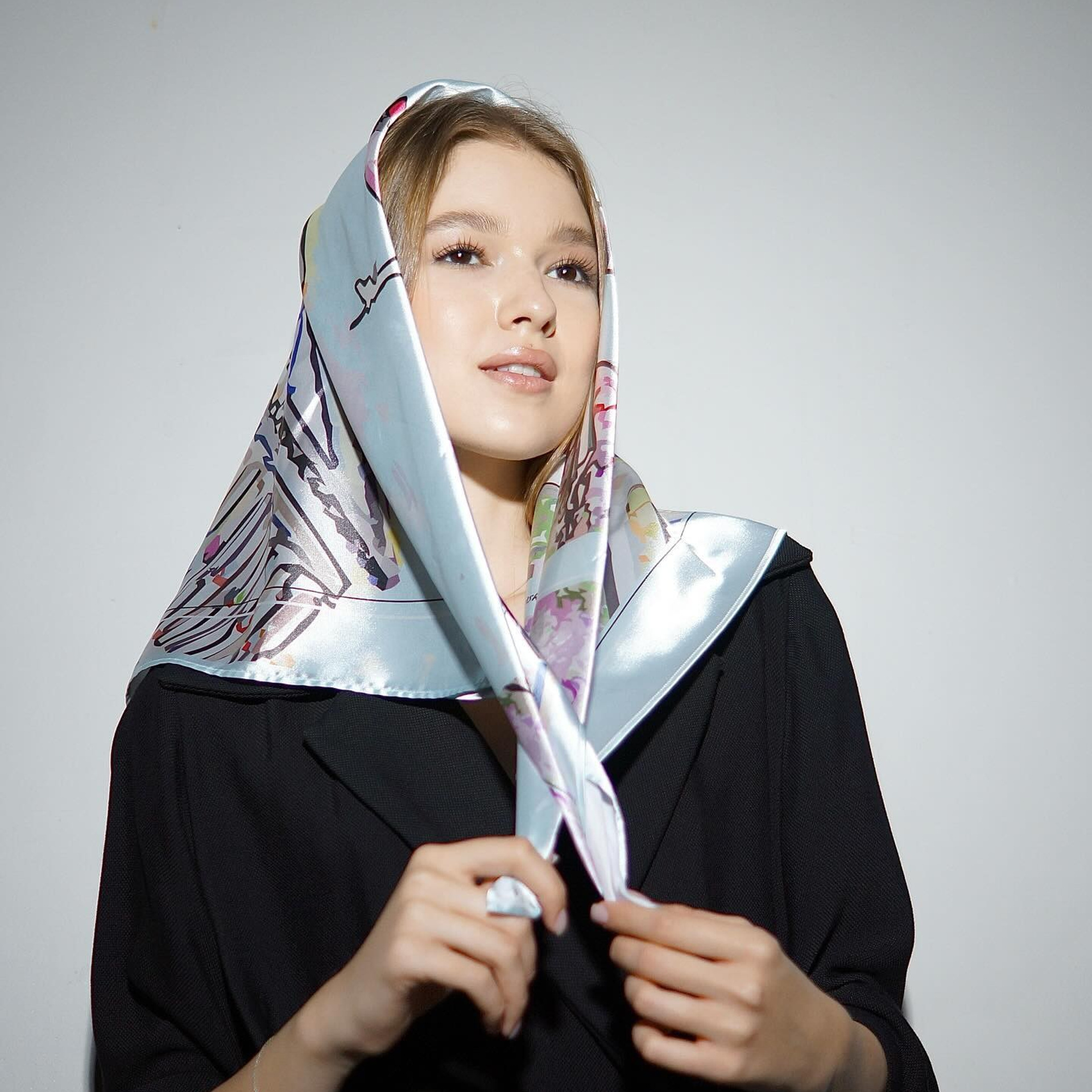 Съемка дизайнерских платков