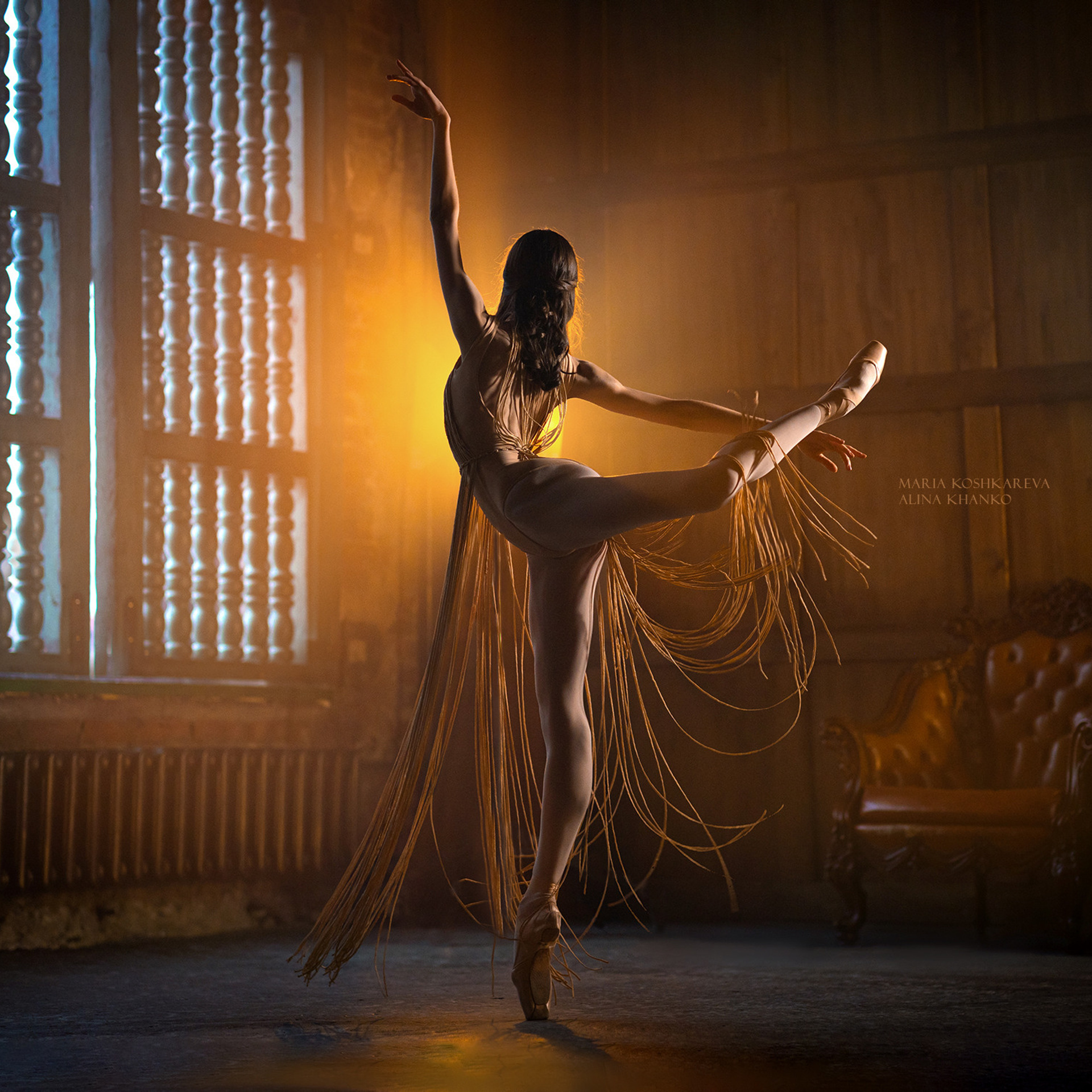 Платье «Нитки»