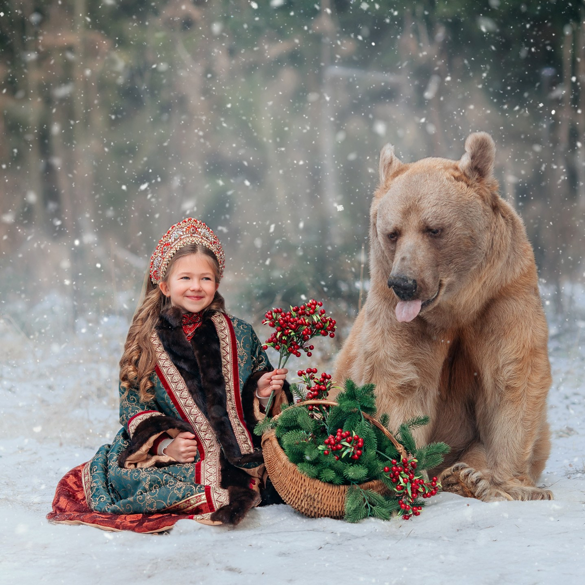 Детские фотосессии на&nbsp;природе