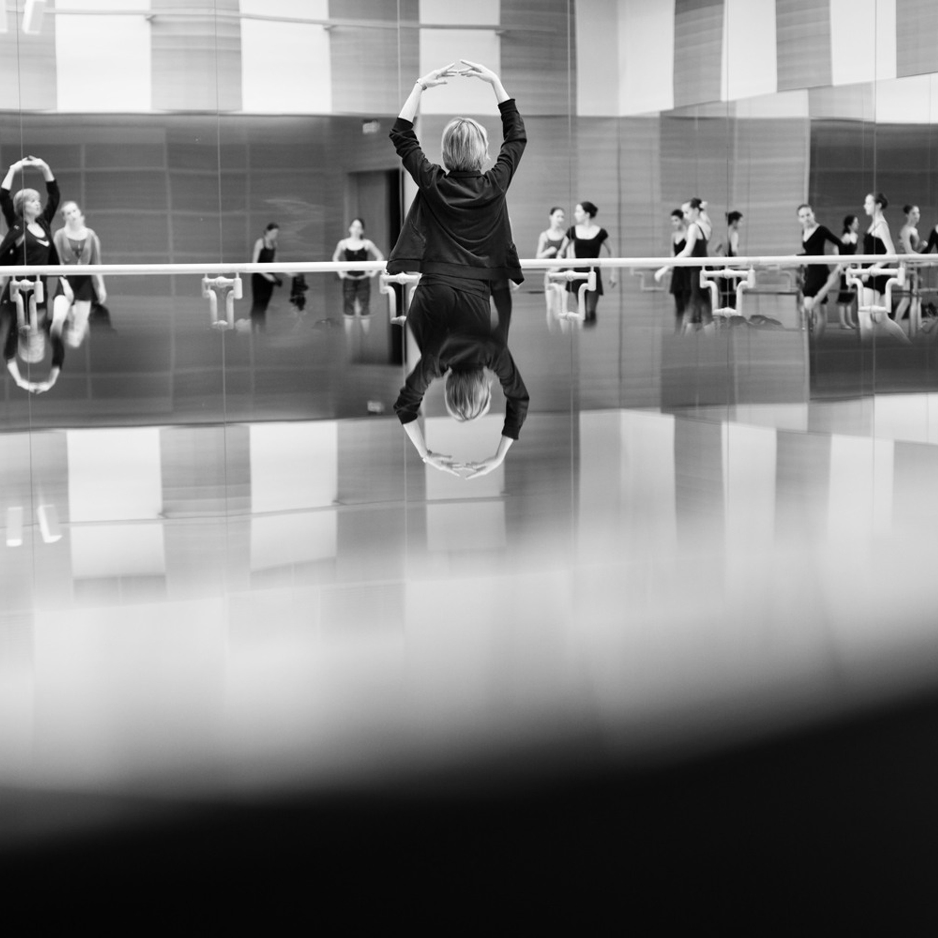 Репетиция перед генеральным прогоном спектакля «Спартак»