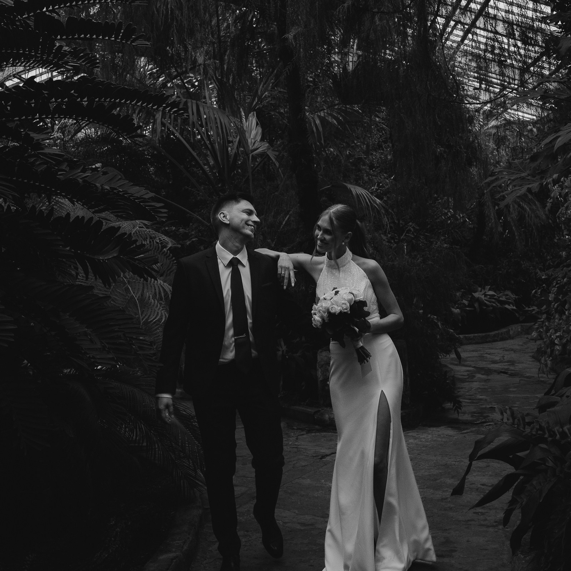 свадебная фотосессия в Ботаническом саду|Москва