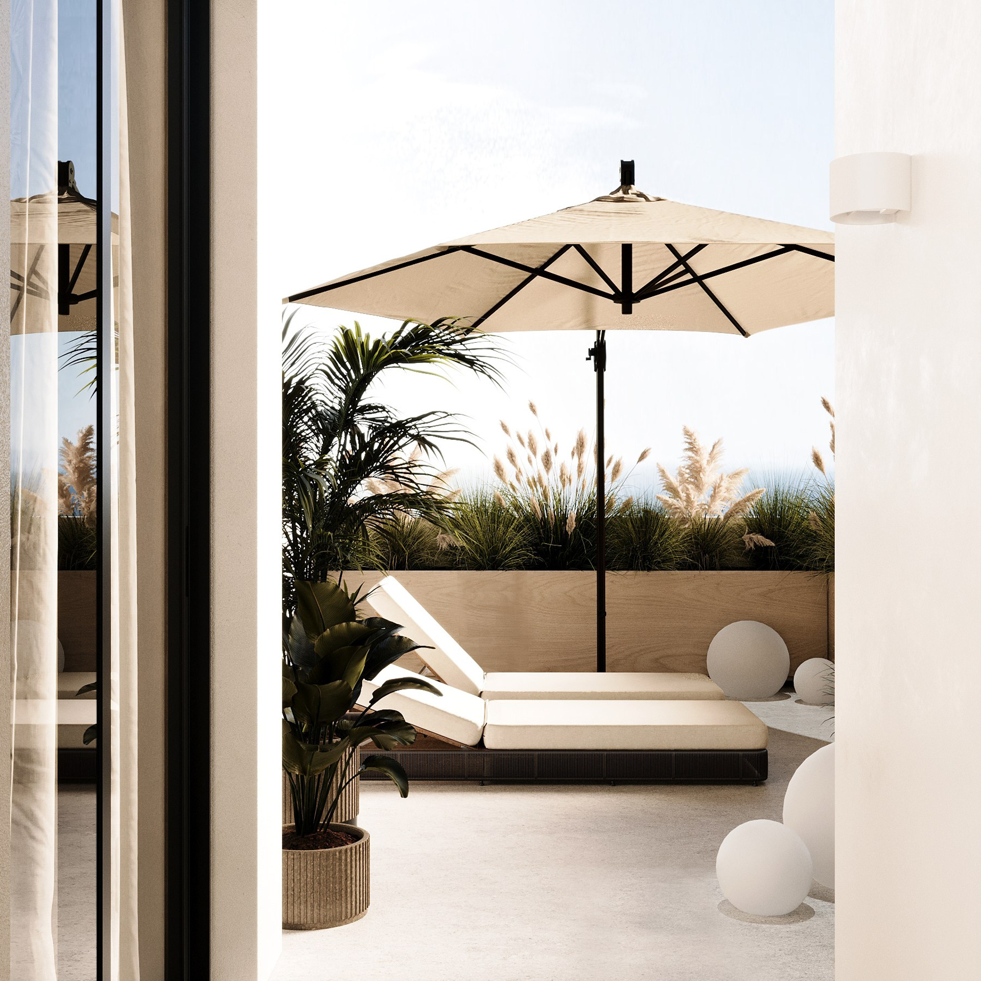 ЖК Лучистое — терраса