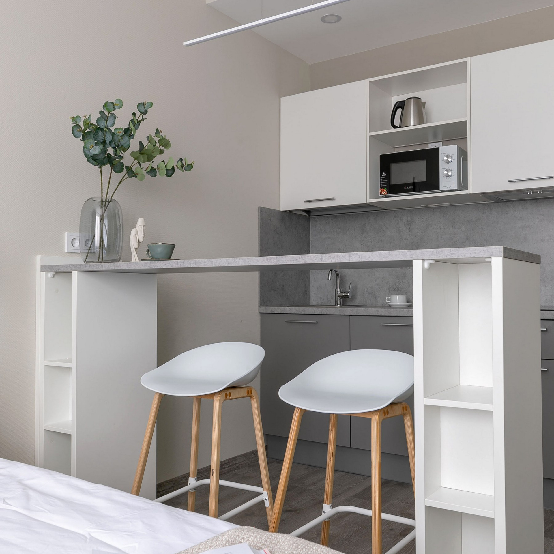 Апартаменты IN2it у метро Купчино. Интерьерный фотограф в Санкт-Петербурге, Ленинградской области и в Москве Николай Щербаков