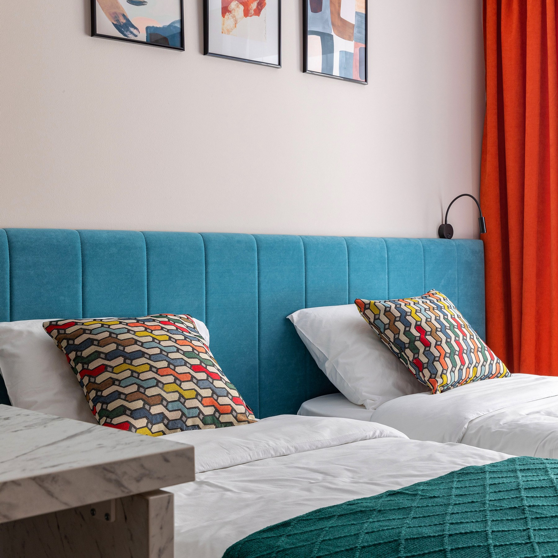 Фотосъёмка студии в апартаментах Putilov Avenir. Интерьерный фотограф в Санкт-Петербурге, Ленинградской области и в Москве Николай Щербаков