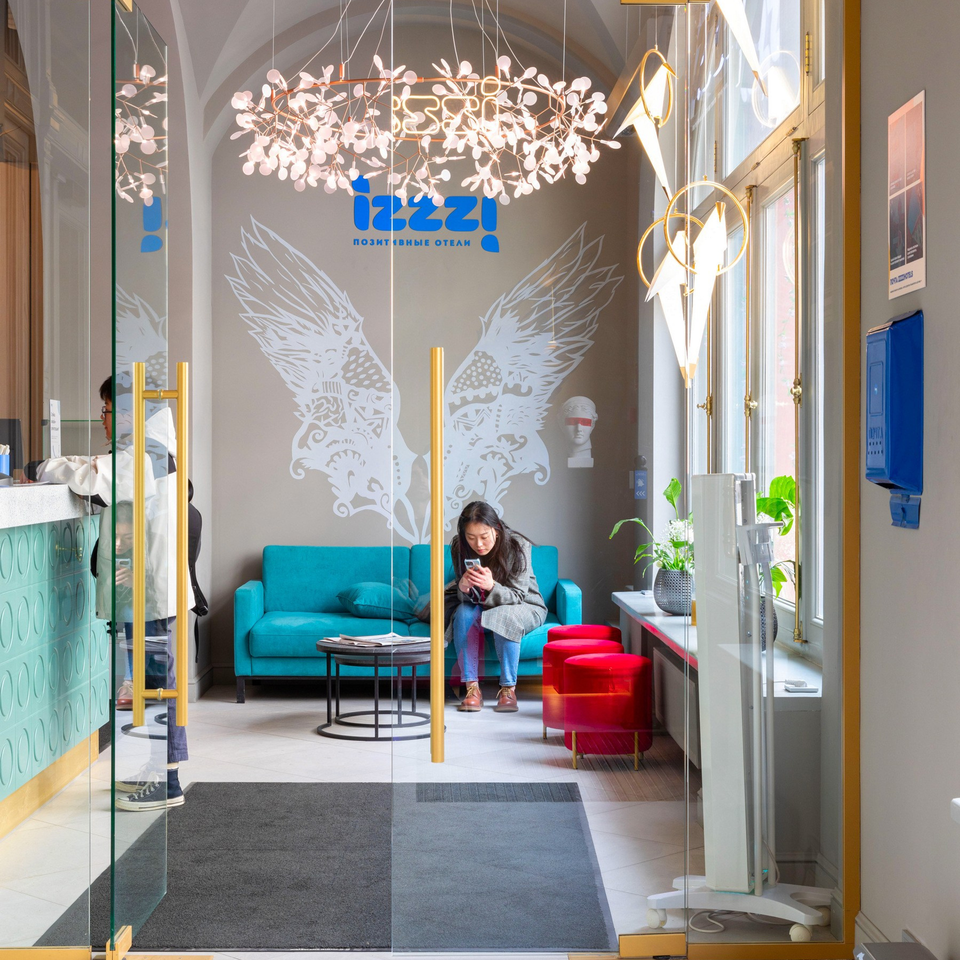 Отель Izzzi на Банковском переулке. Интерьерный фотограф в Санкт-Петербурге, Ленинградской области и в Москве Николай Щербаков