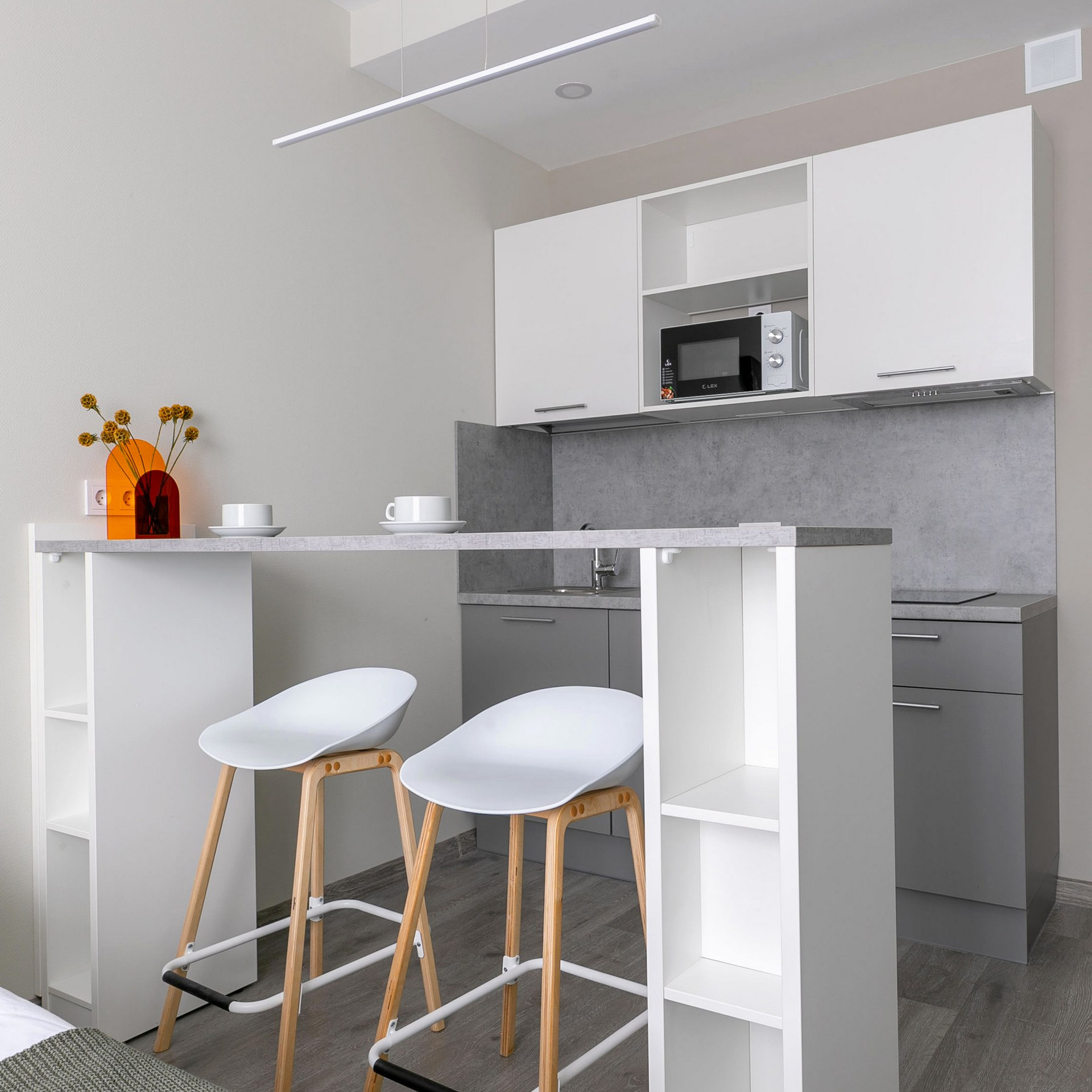 Апартаменты IN2it у метро Купчино. Интерьерный фотограф в Санкт-Петербурге, Ленинградской области и в Москве Николай Щербаков