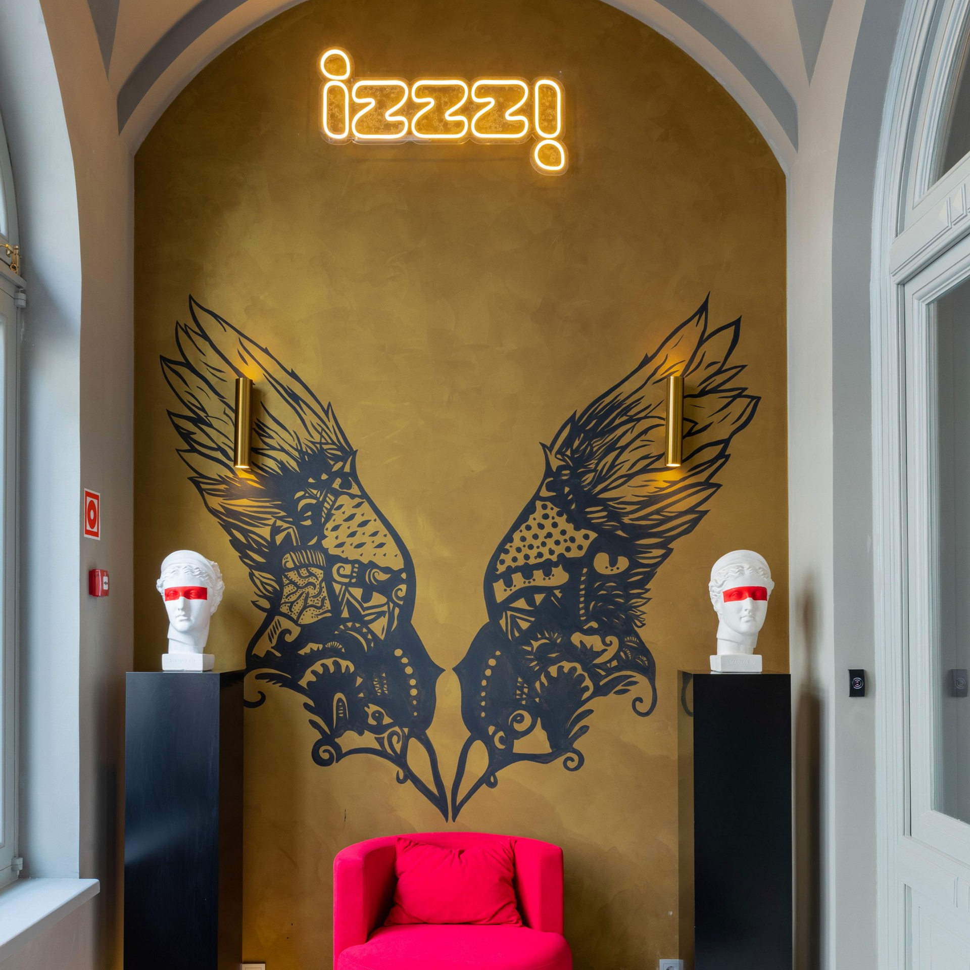 Отель Izzzi на Банковском переулке. Интерьерный фотограф в Санкт-Петербурге, Ленинградской области и в Москве Николай Щербаков