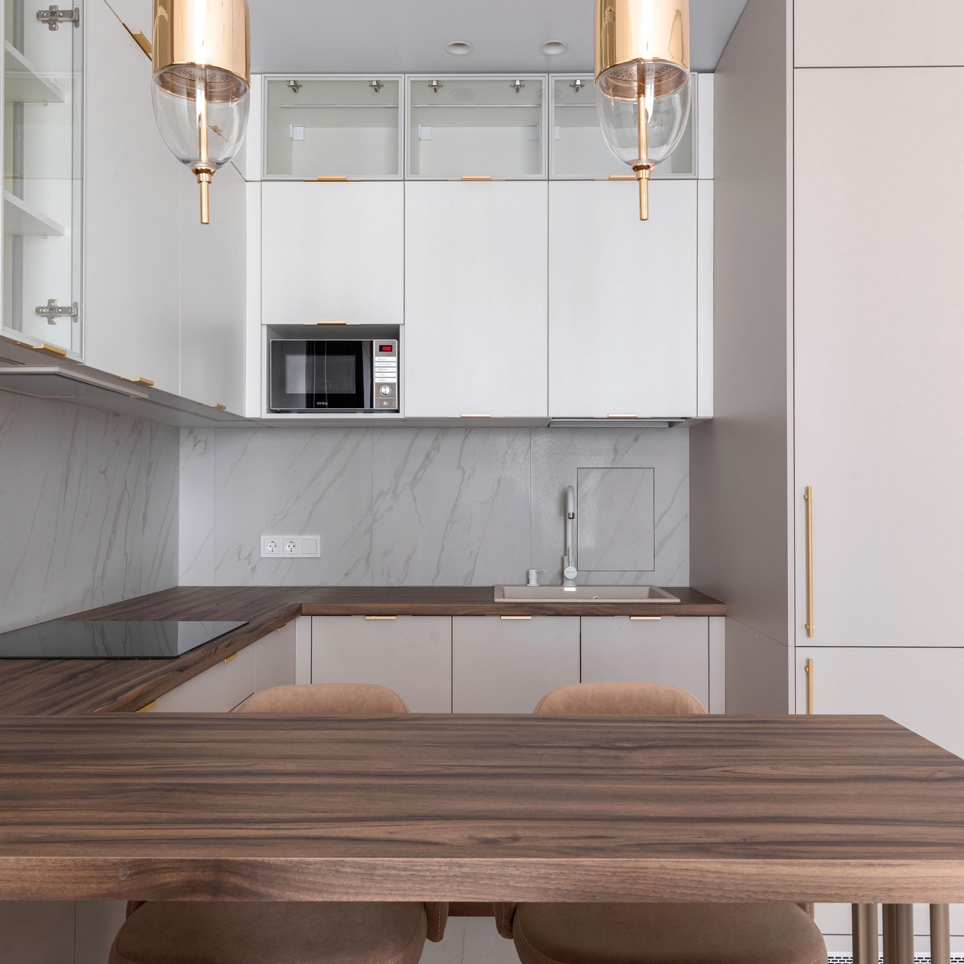 Фотосъёмка реализованного дизайн проекта в Жк Стрижи. Интерьерный фотограф в Санкт-Петербурге, Ленинградской области и в Москве Николай Щербаков