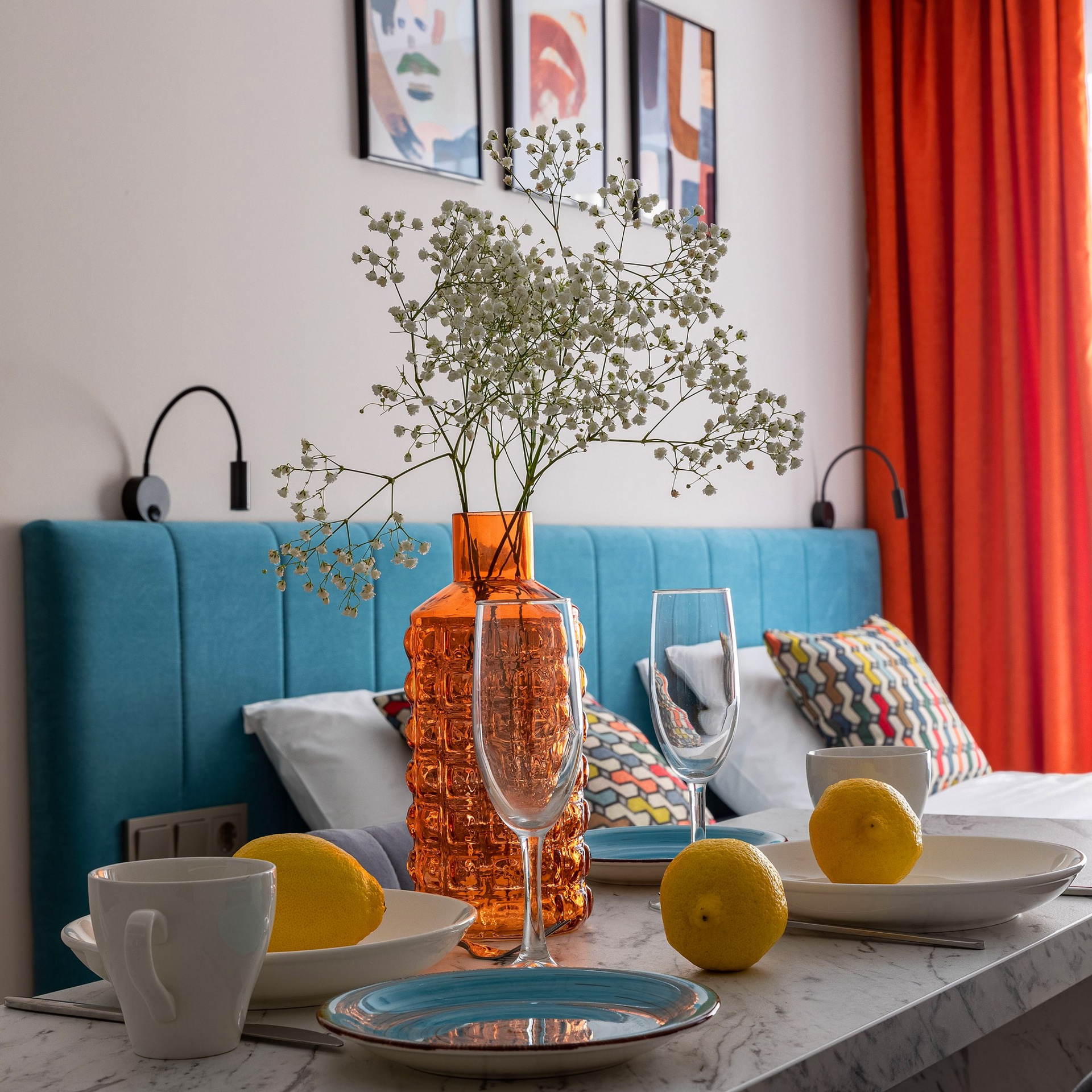 Фотосъёмка студии в апартаментах Putilov Avenir. Интерьерный фотограф в Санкт-Петербурге, Ленинградской области и в Москве Николай Щербаков