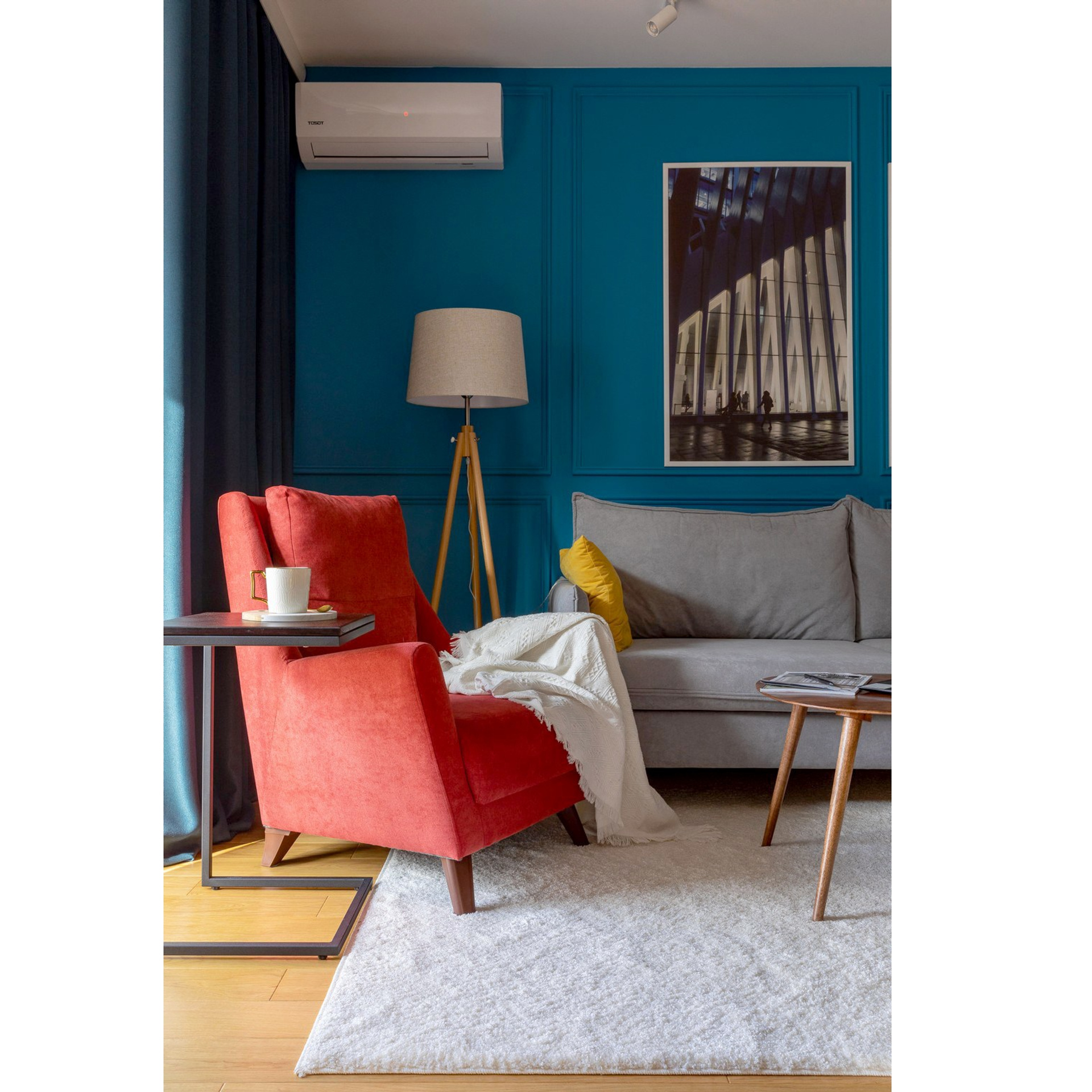 Фотосъёмка реализованного дизайн-проекта в ЖК Магнифика. Интерьерный фотограф в Санкт-Петербурге, Ленинградской области и в Москве Николай Щербаков