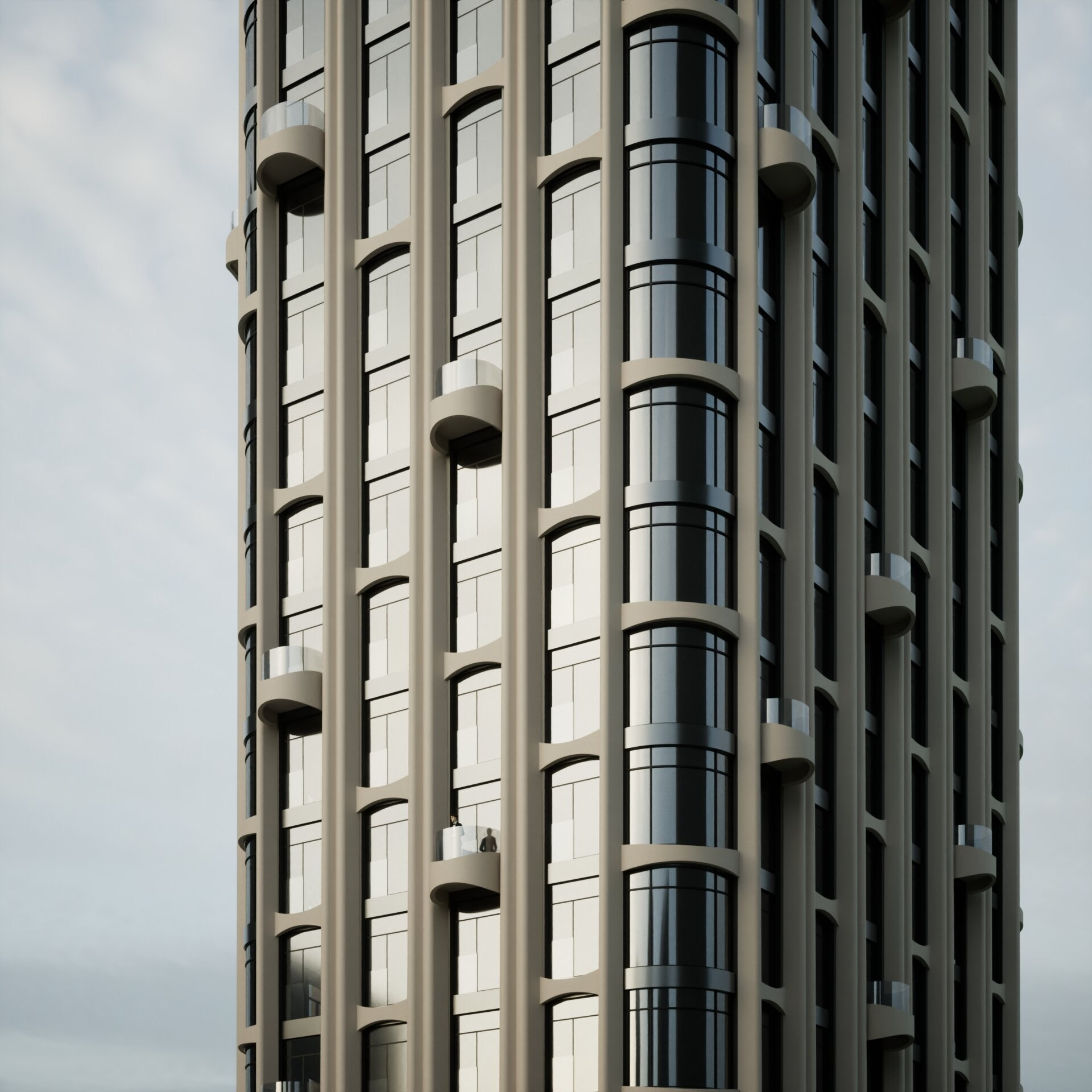 Фасад. Архитектор-визуализатор Ян Манжос