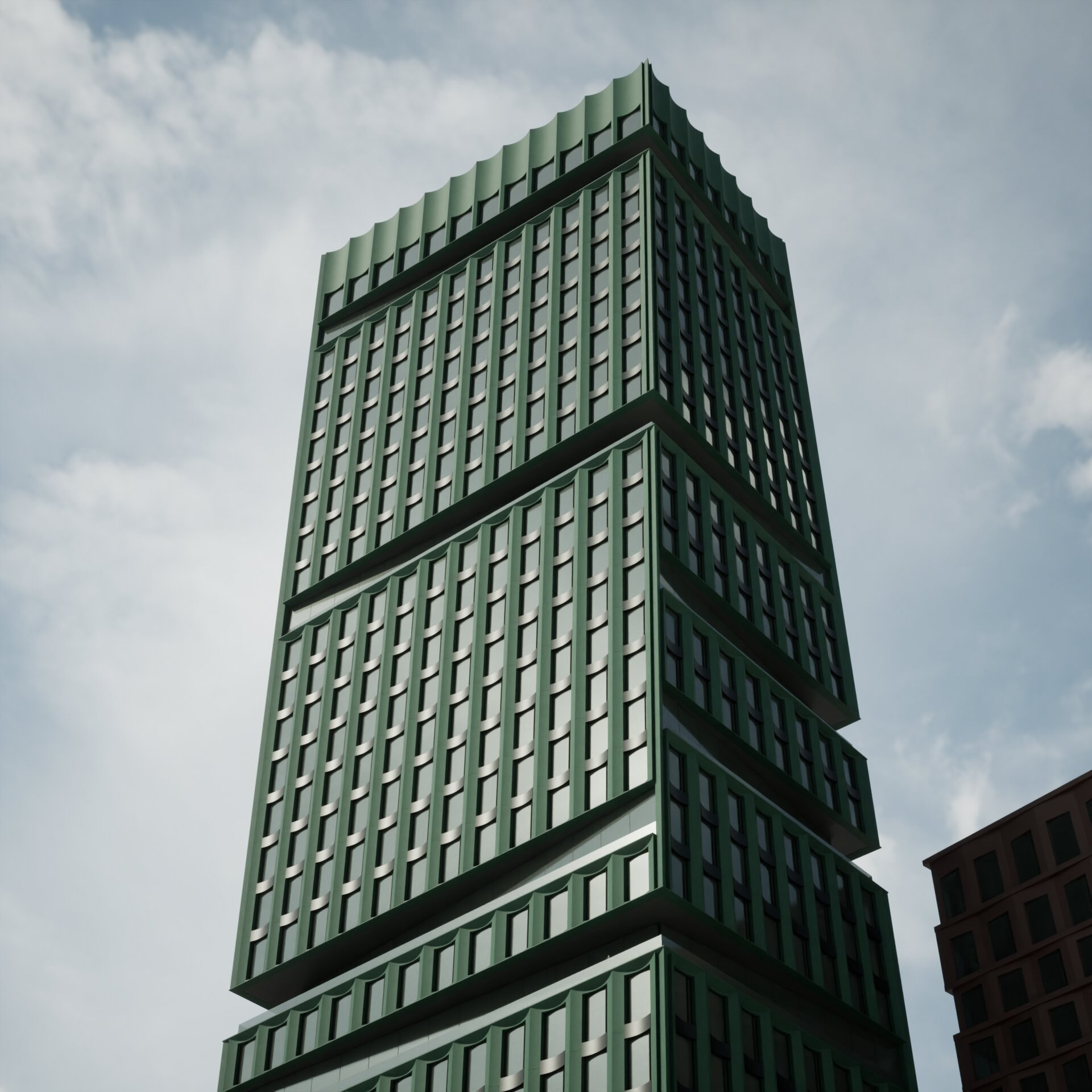 Фасад. Архитектор-визуализатор Ян Манжос