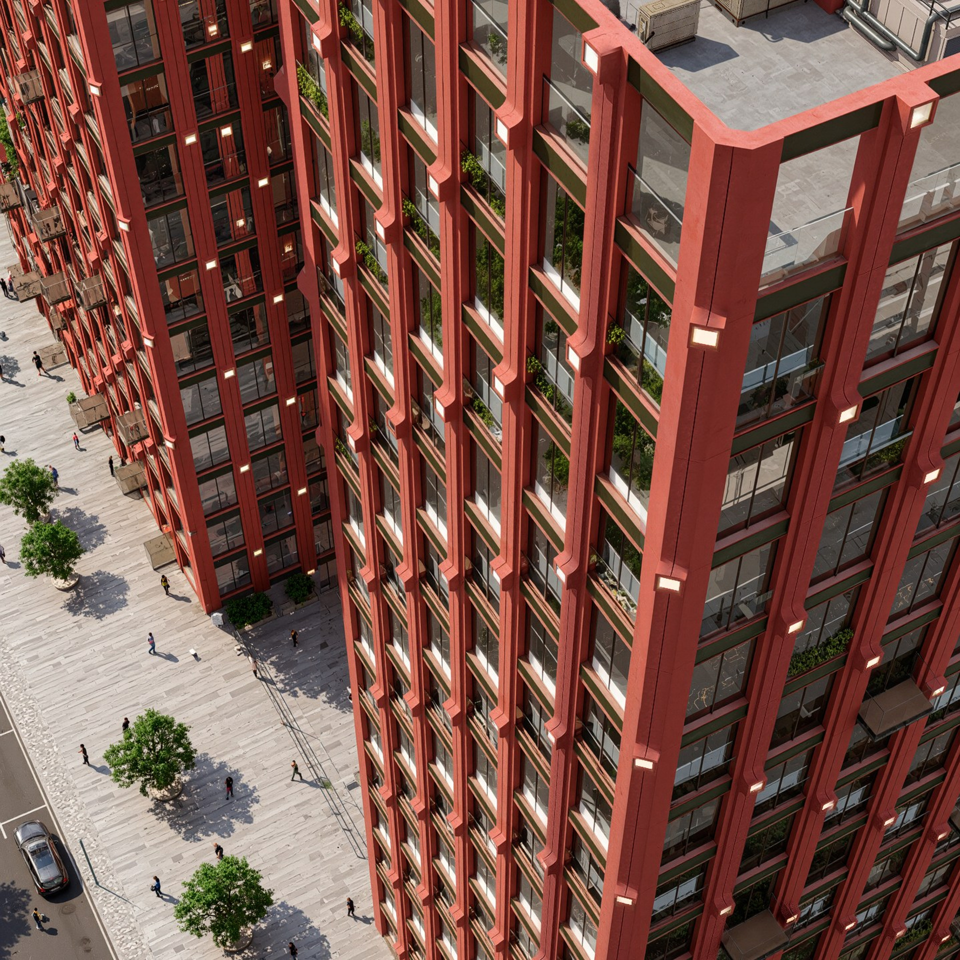 Фасад. Архитектор-визуализатор Ян Манжос